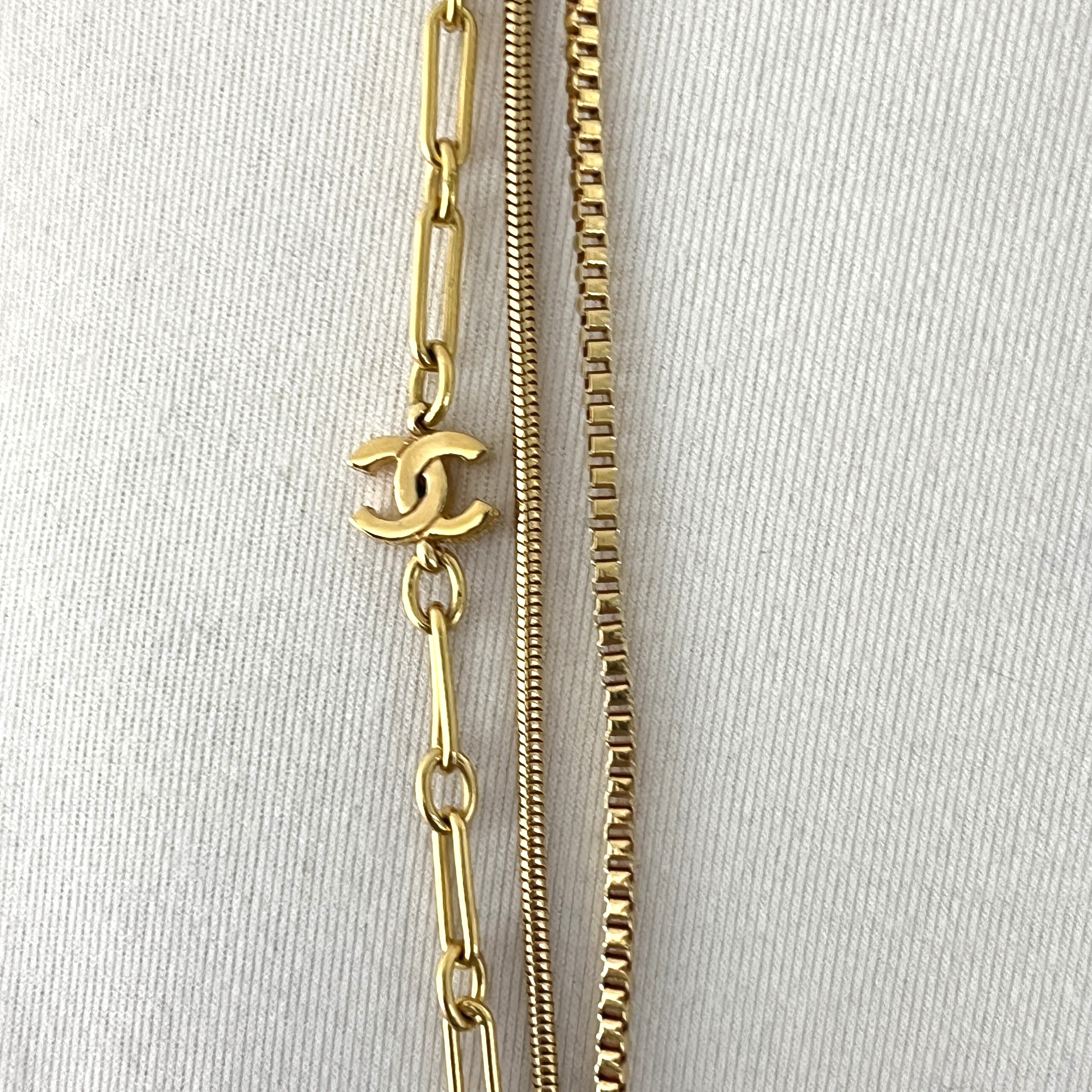 Collier CHANEL CC Chaîne