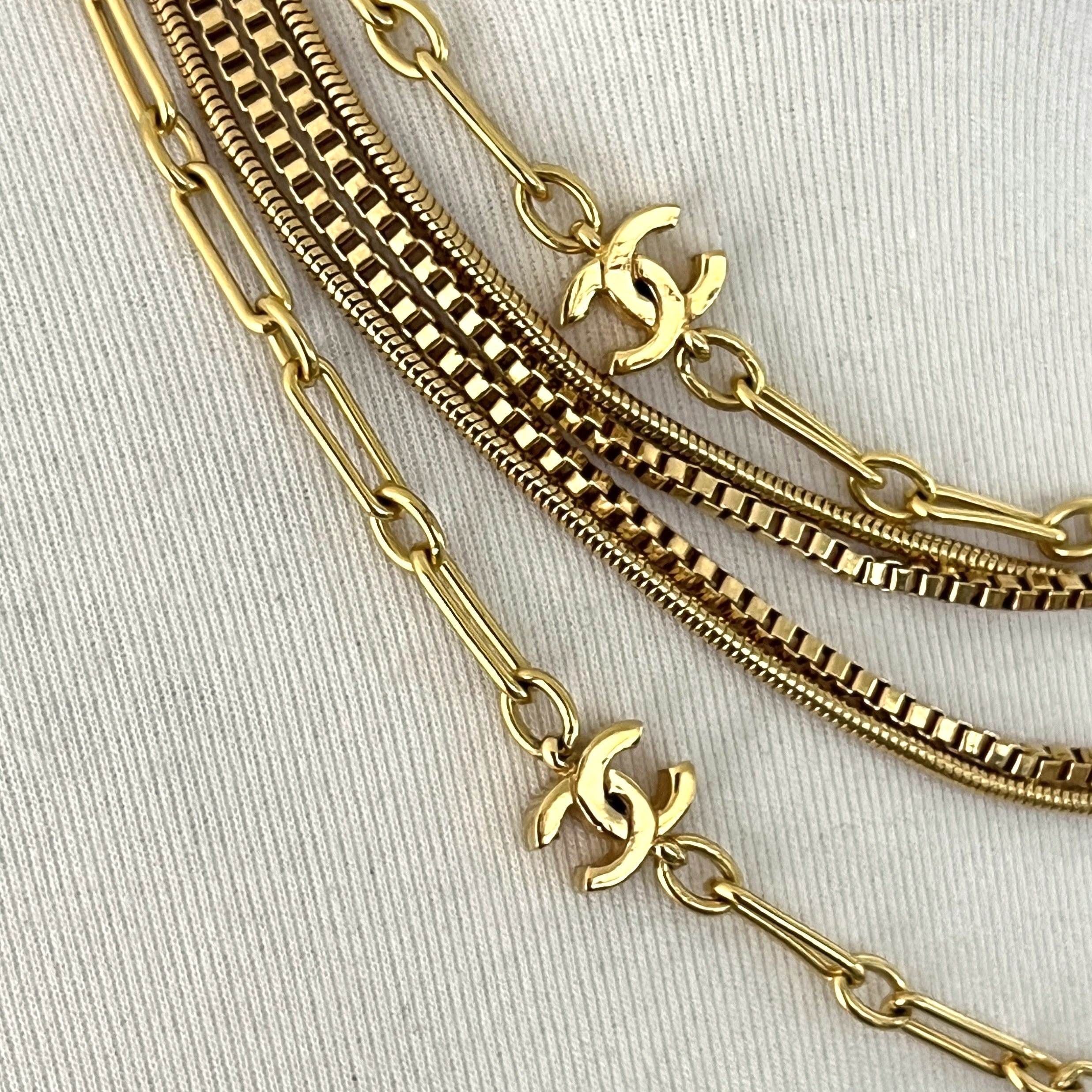 Collier CHANEL CC Chaîne