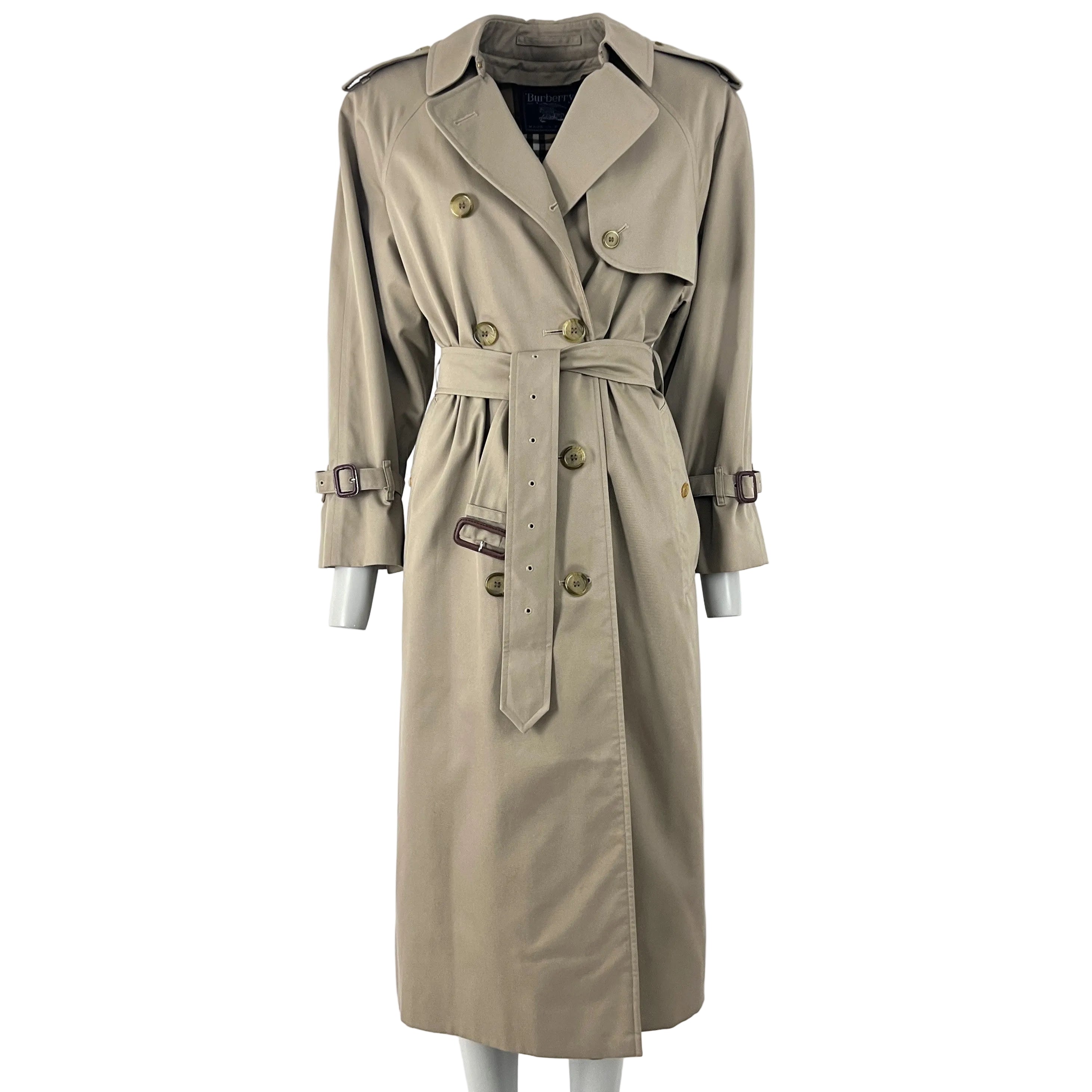 Trench BURBERRY S coton beige