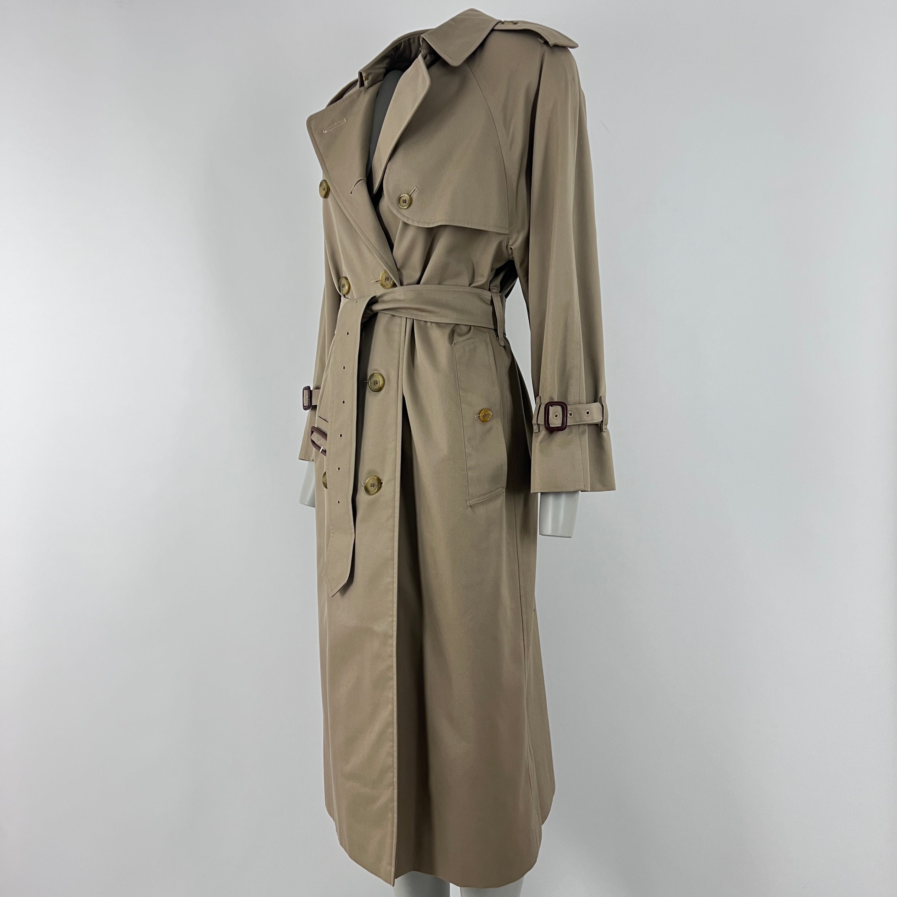 Trench BURBERRY S coton beige