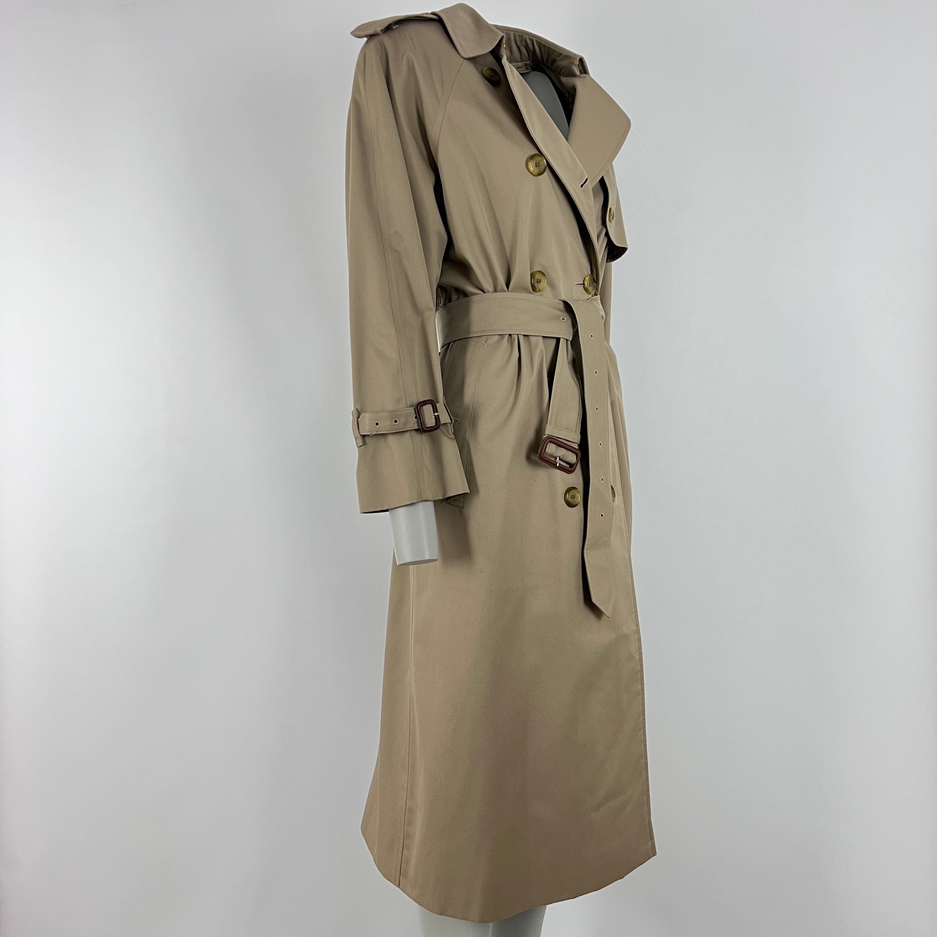 Trench BURBERRY S coton beige