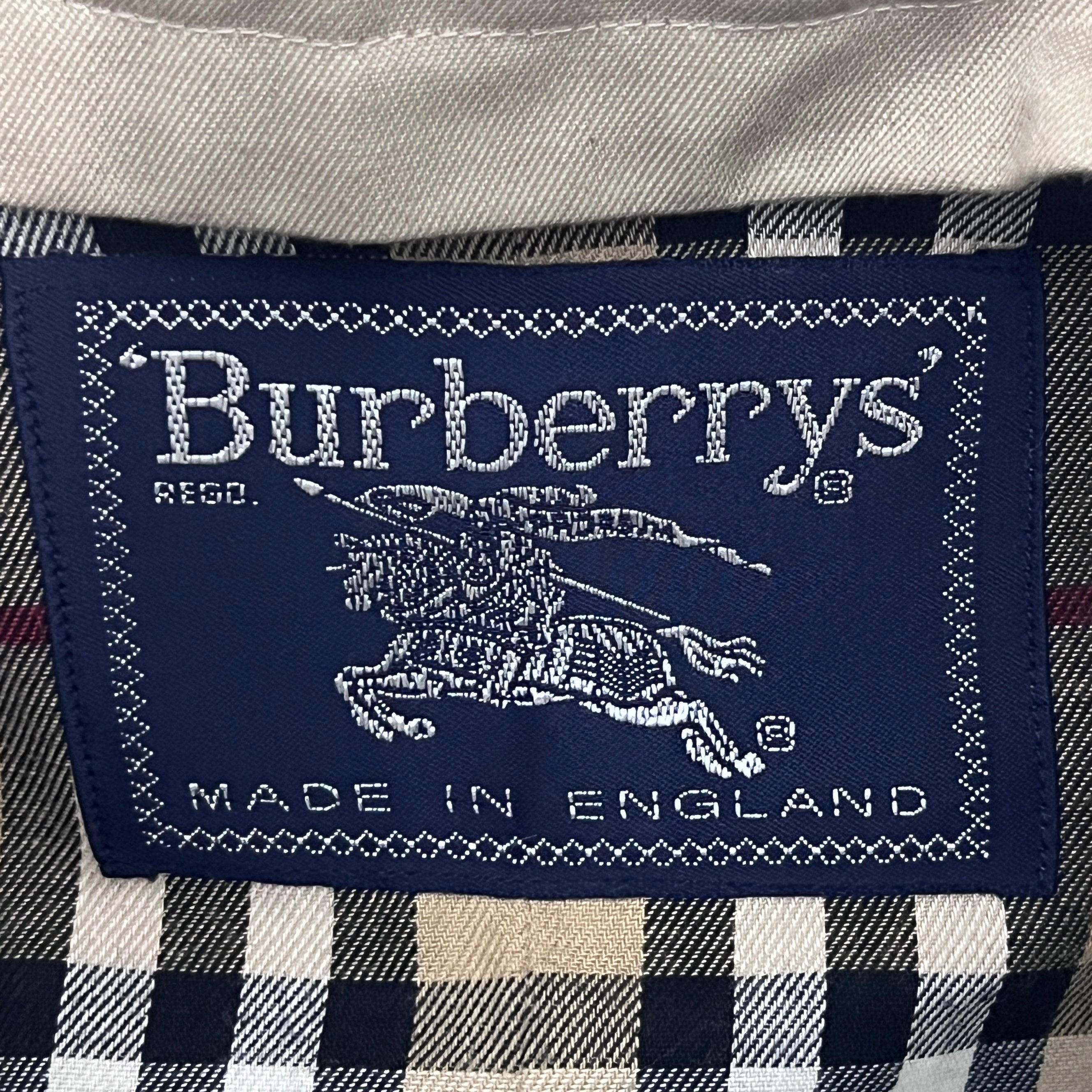 Trench BURBERRY S coton beige