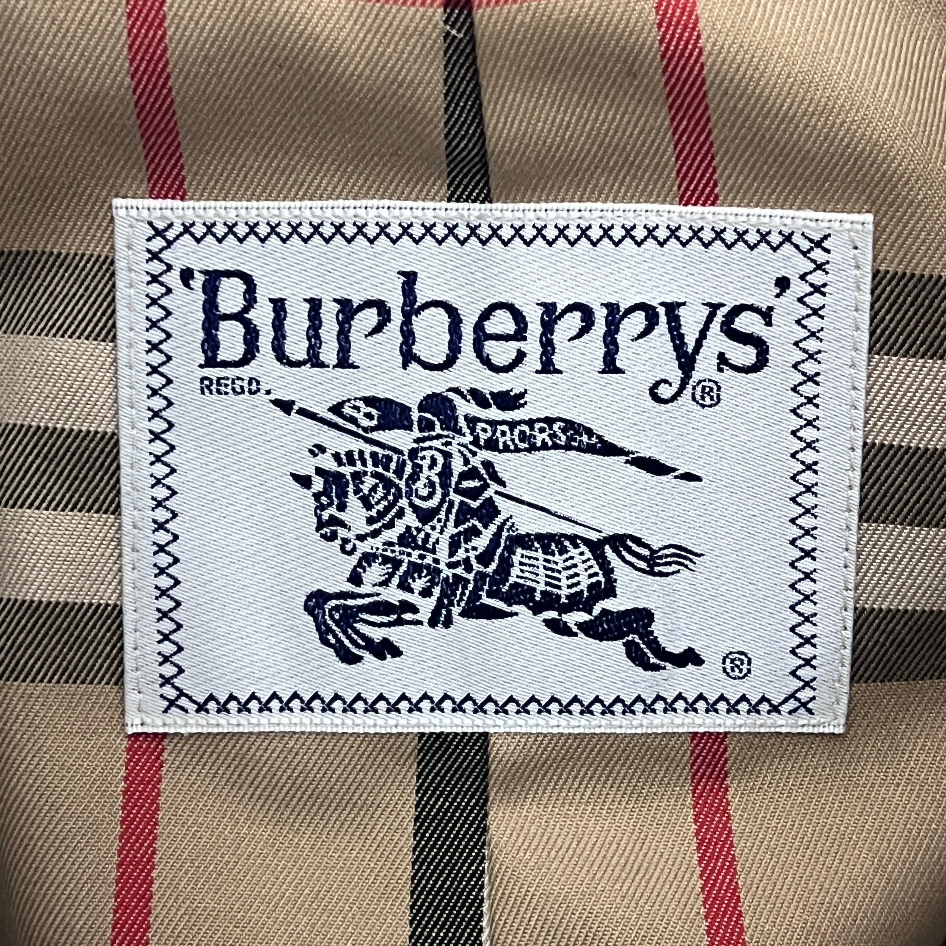 Trench BURBERRY M coton kaki