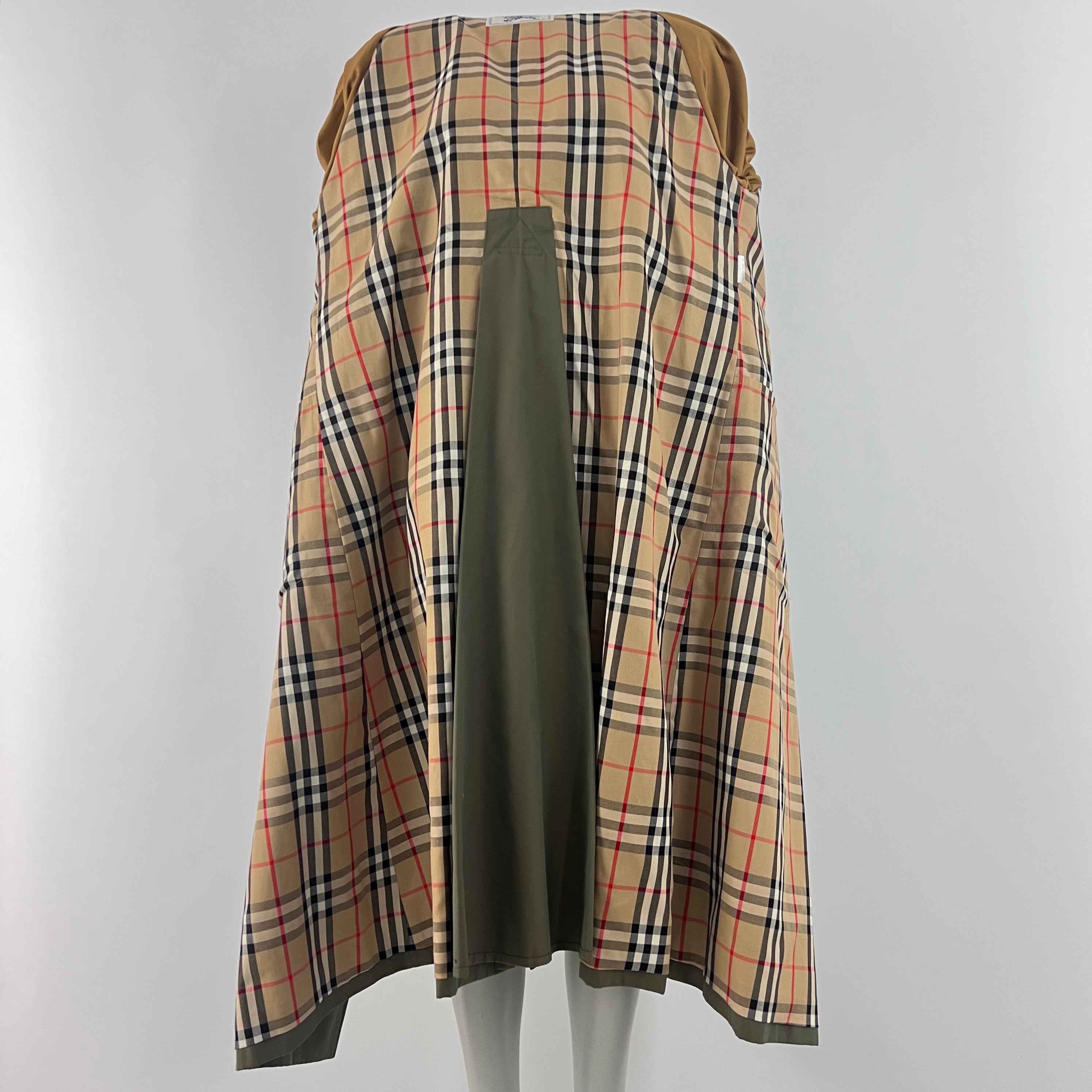 Trench BURBERRY M coton kaki