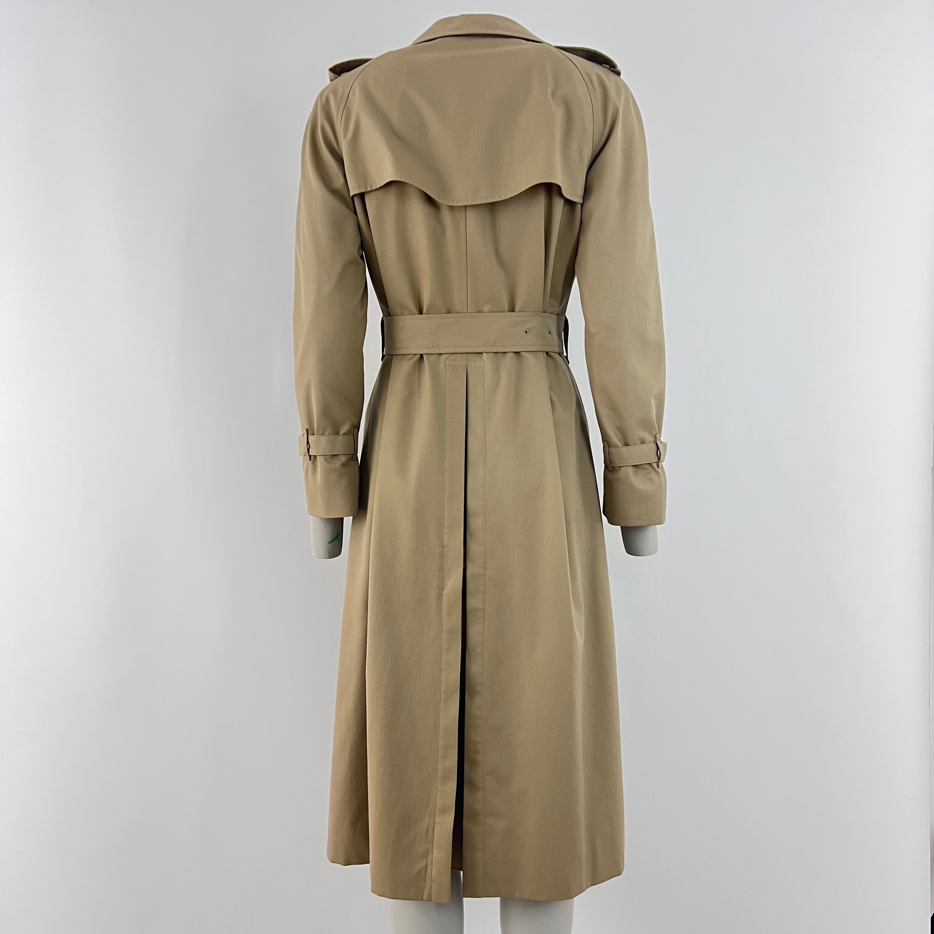 Trench BURBERRY S coton beige