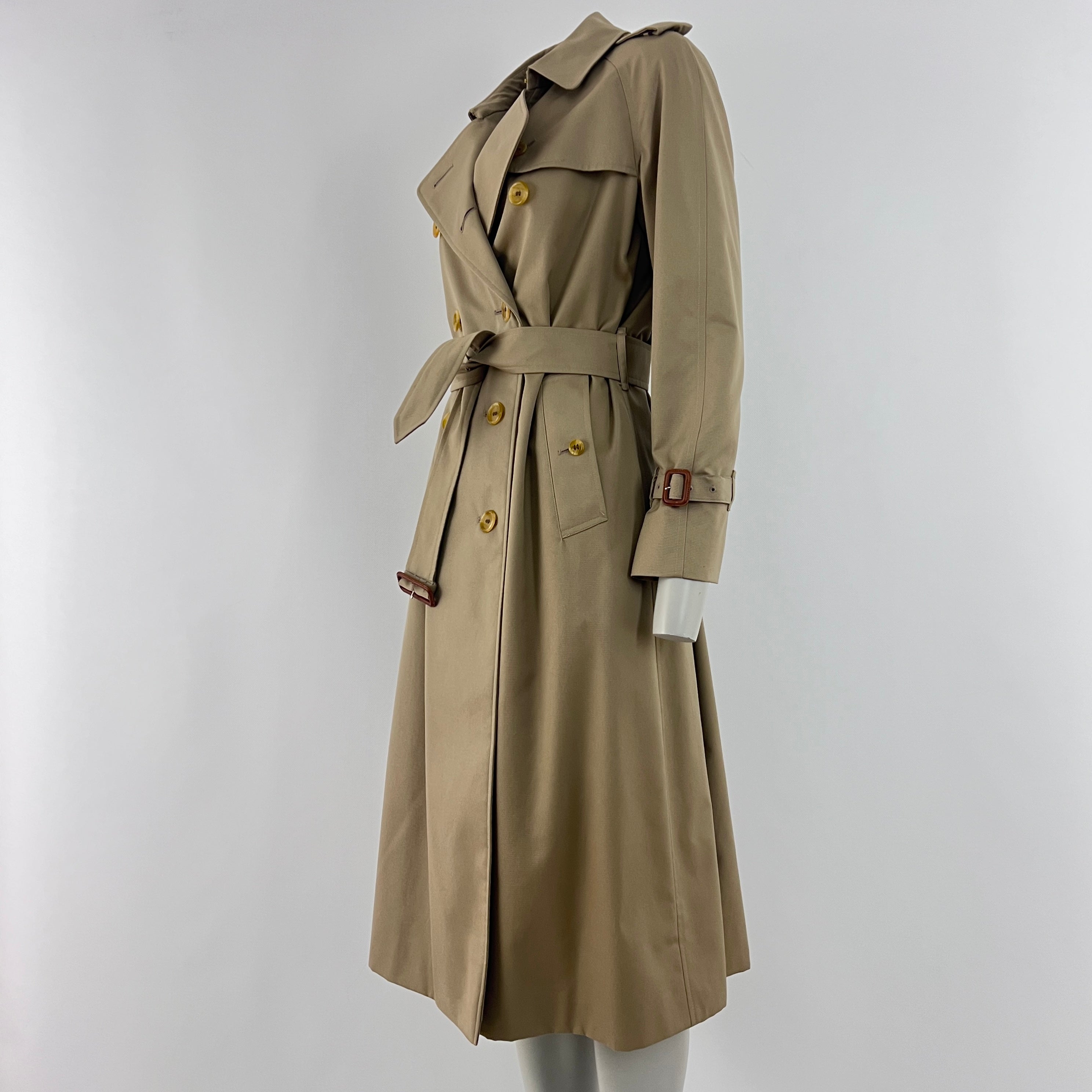 Trench BURBERRY S coton beige