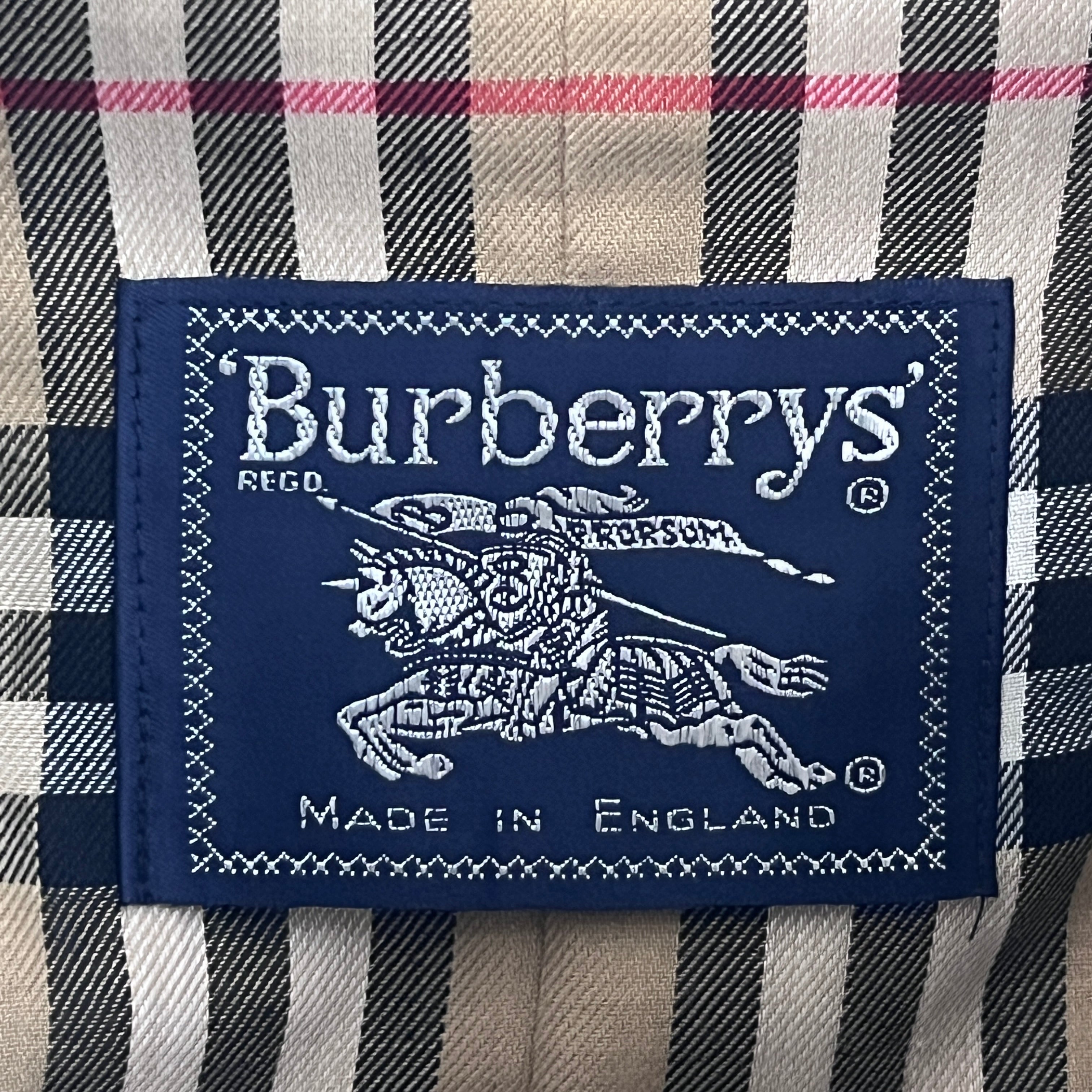 Trench BURBERRY S coton beige