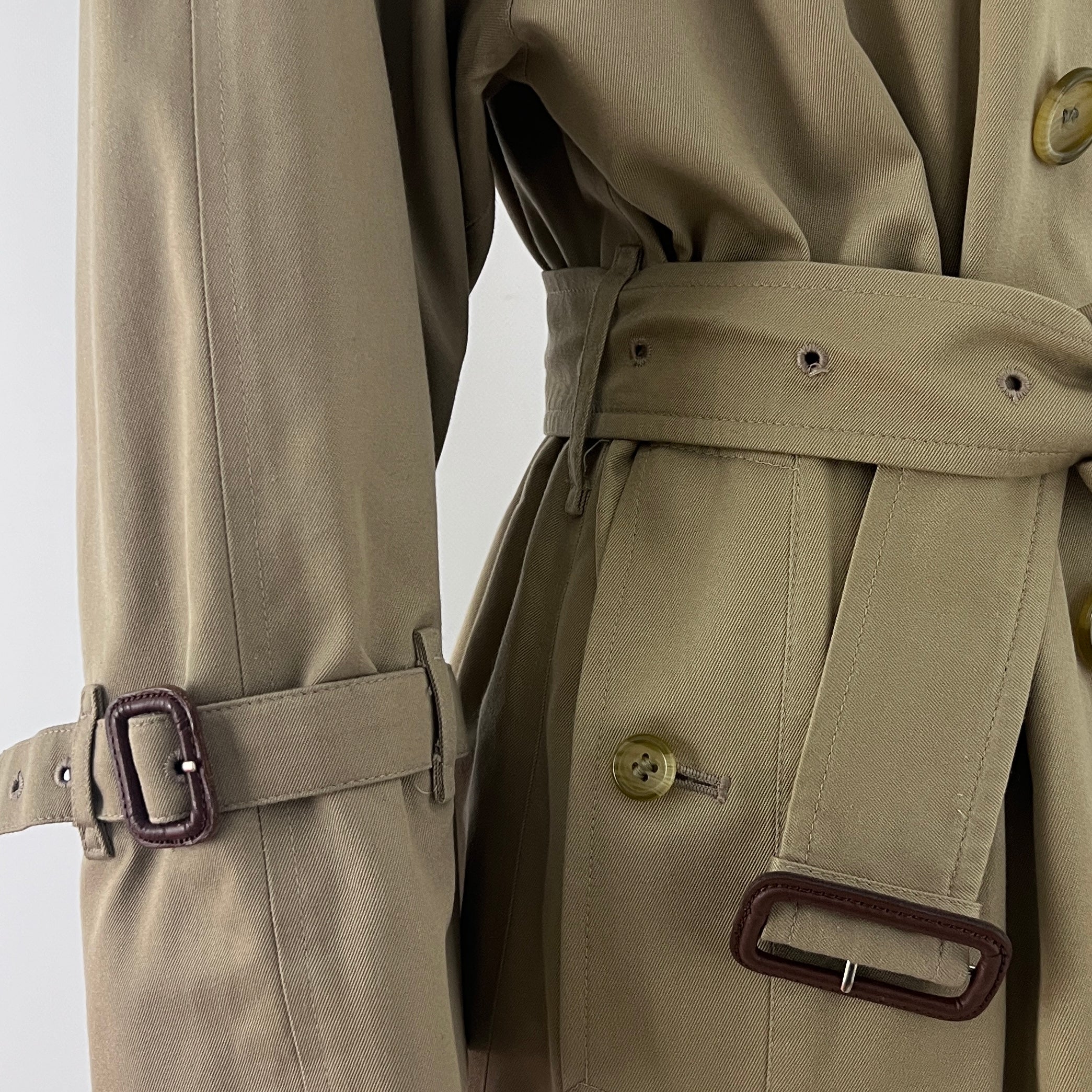 Trench BURBERRY M coton beige