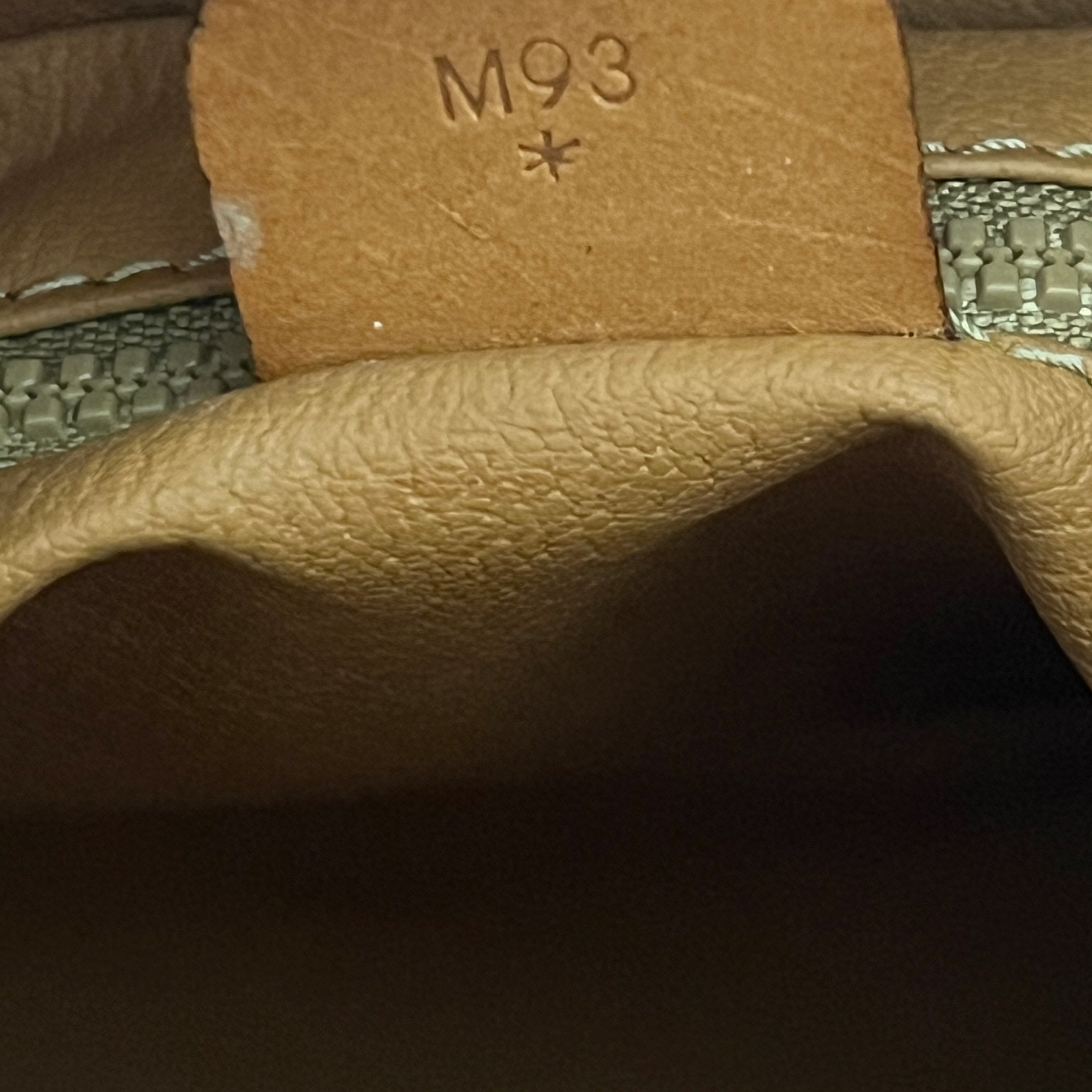 Sac à main CELINE Seau toile et cuir marron