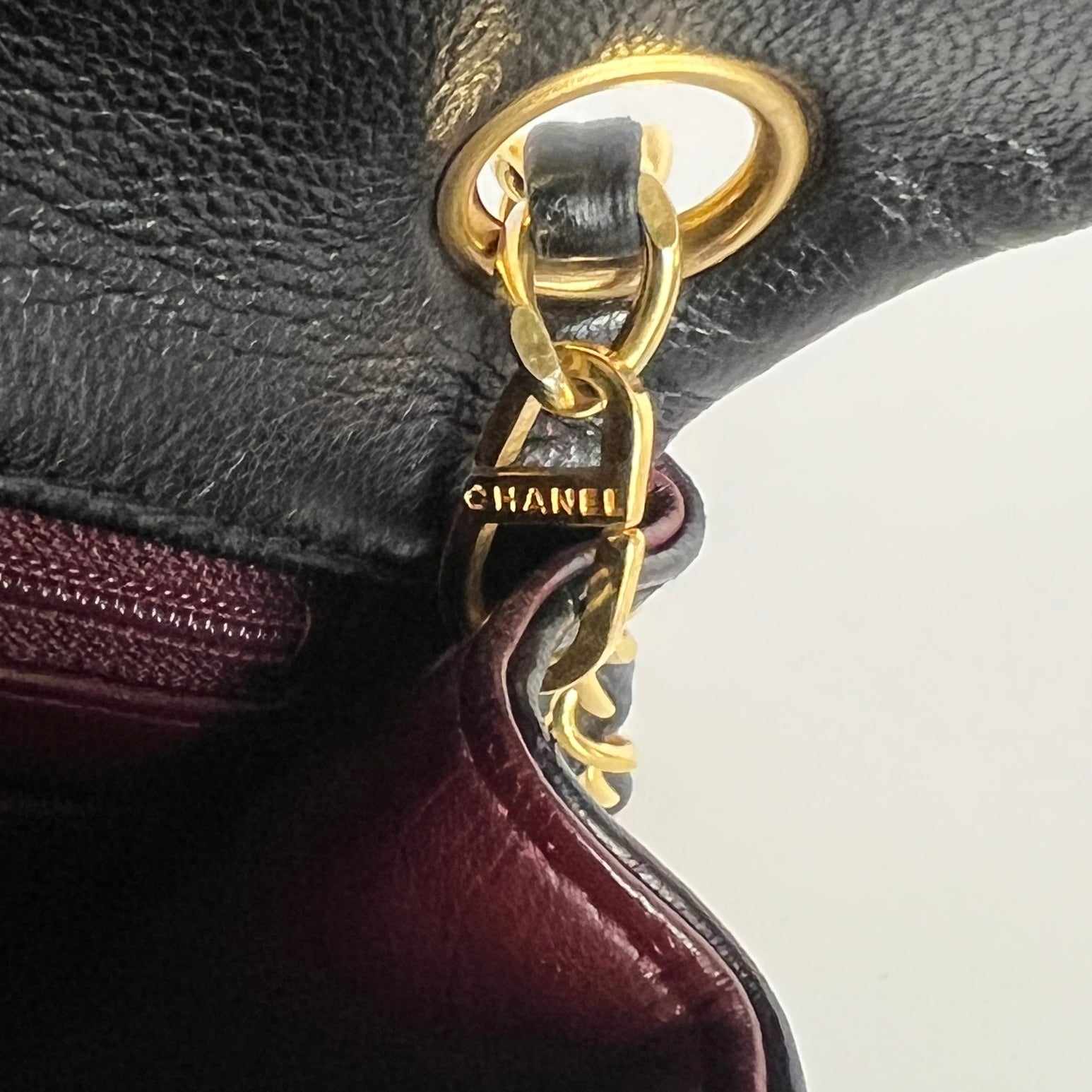 Sac à main CHANEL Timeless Classique Mini Single Flap cuir d'agneau noir
