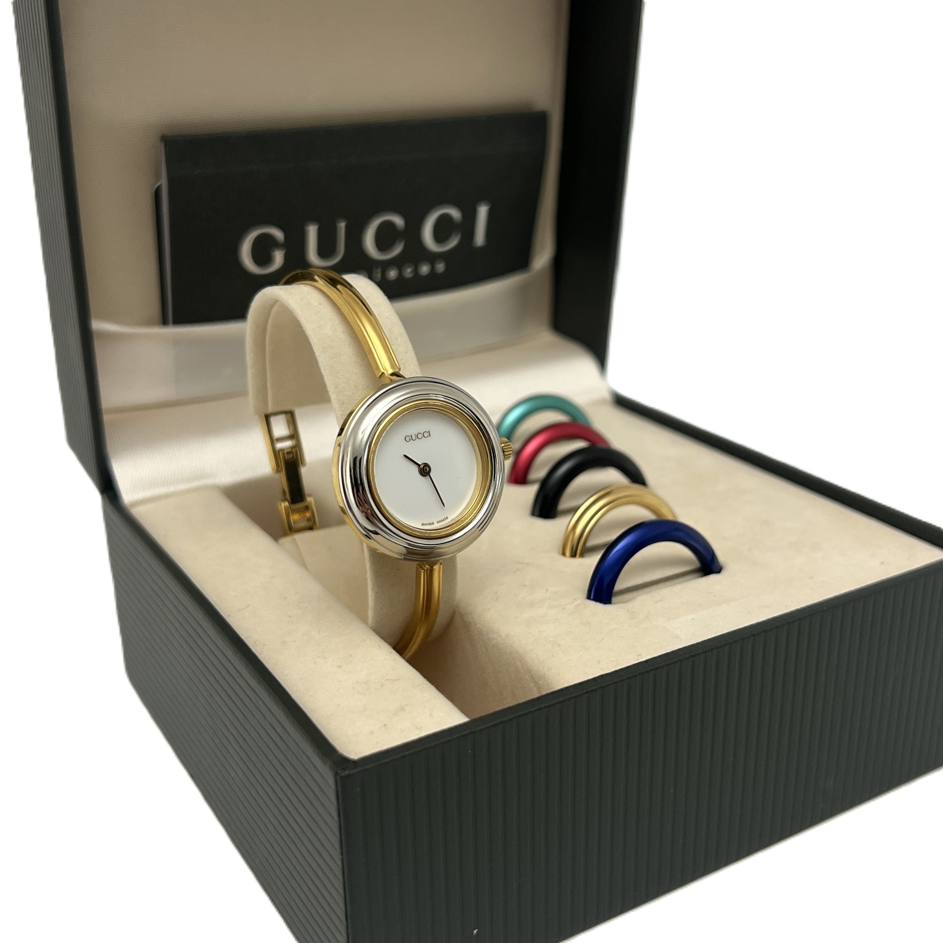 Montre GUCCI Play plaquée or dorée