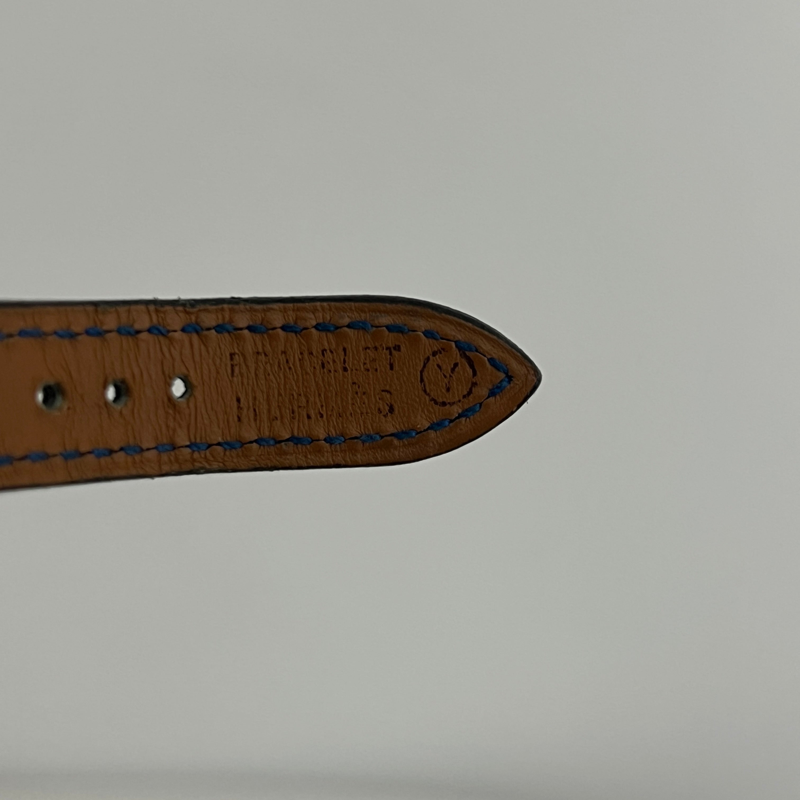 Montre HERMÈS Kelly plaqué or doré