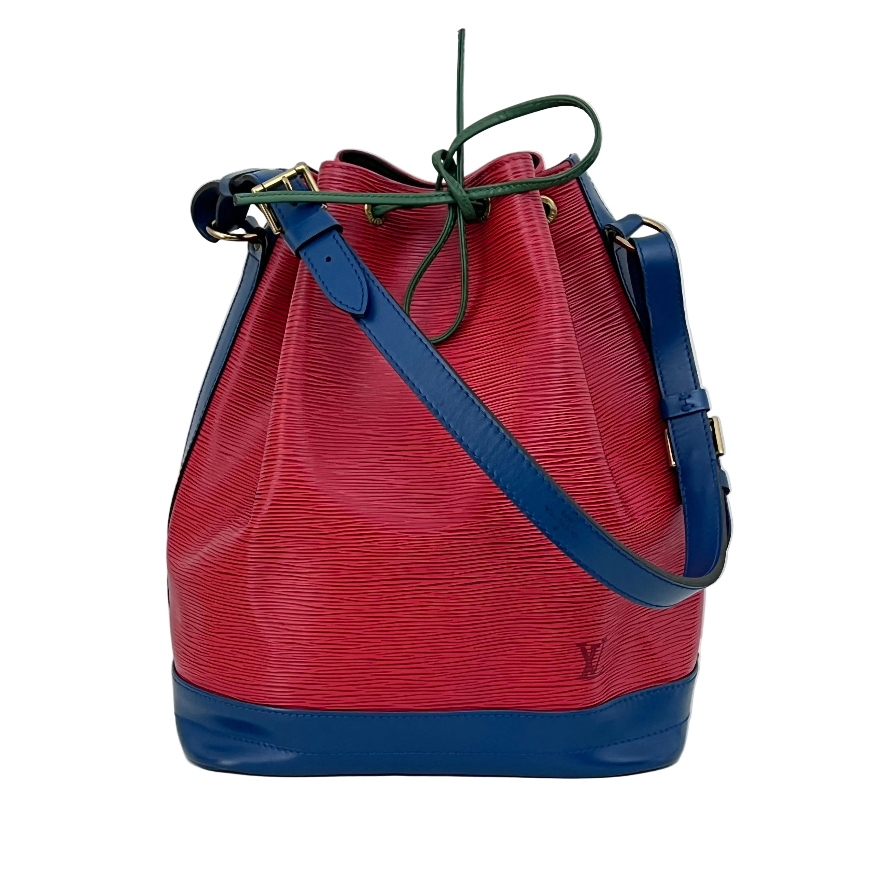 Sac LOUIS VUITTON Noé Grand cuir épi tricolore