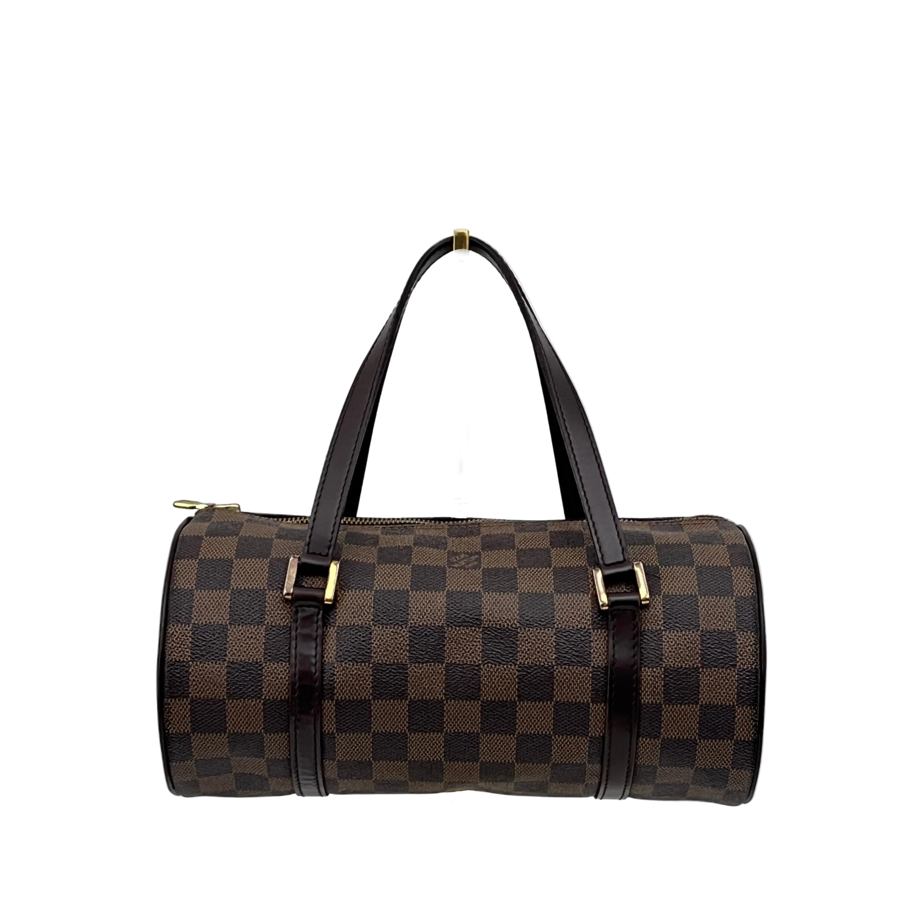 Sac LOUIS VUITTON Papillon toile et cuir marron