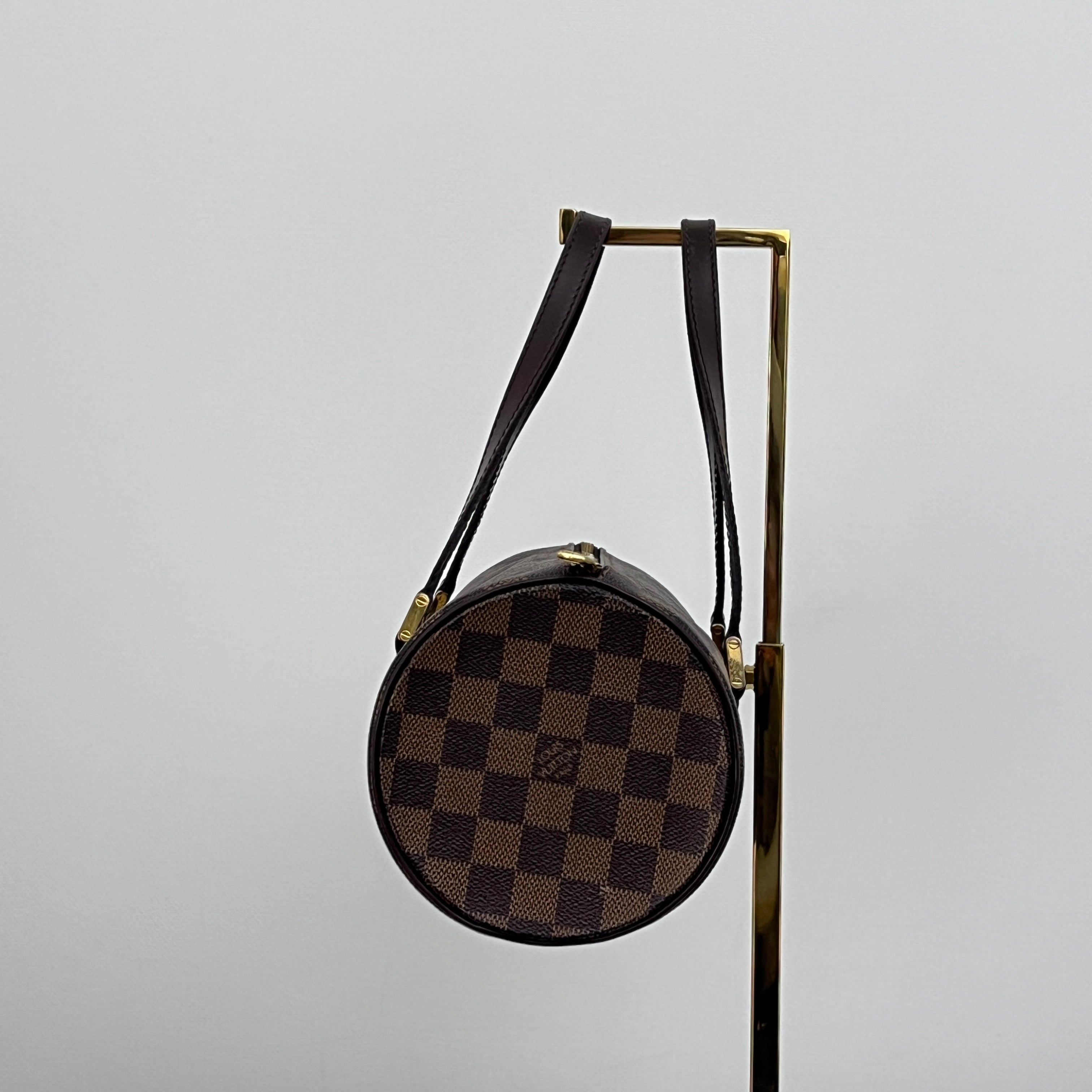 Sac LOUIS VUITTON Papillon toile et cuir marron