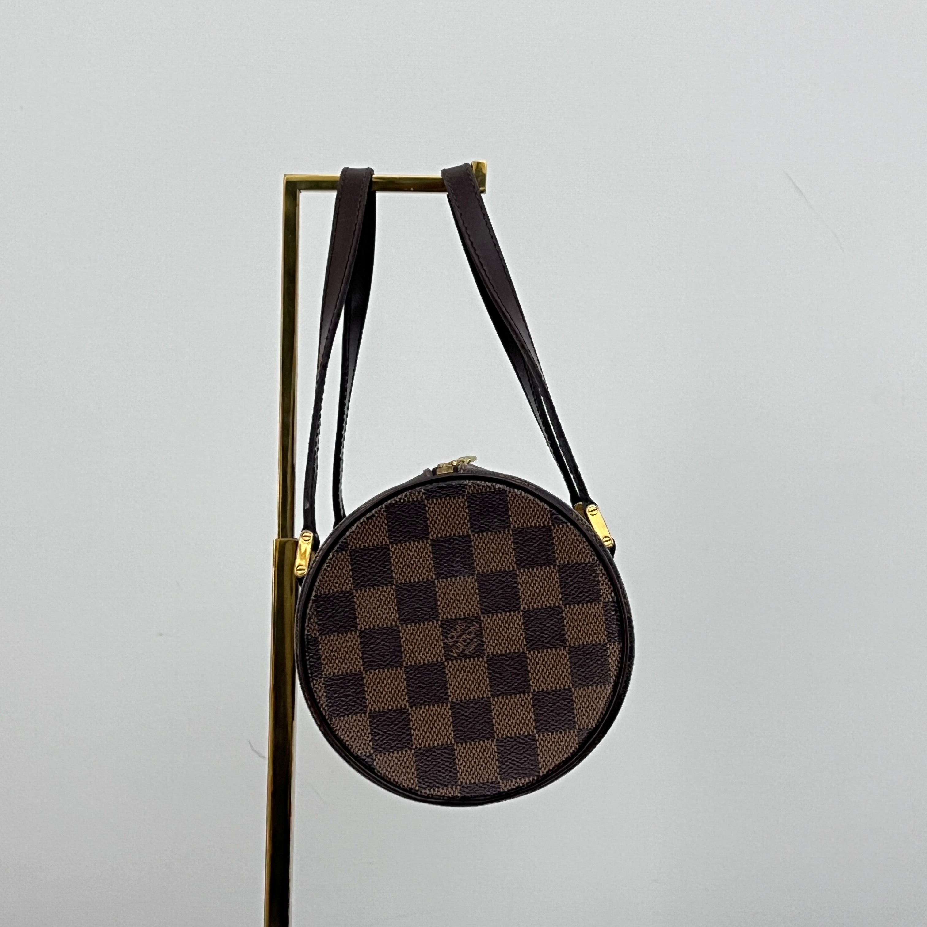 Sac LOUIS VUITTON Papillon toile et cuir marron