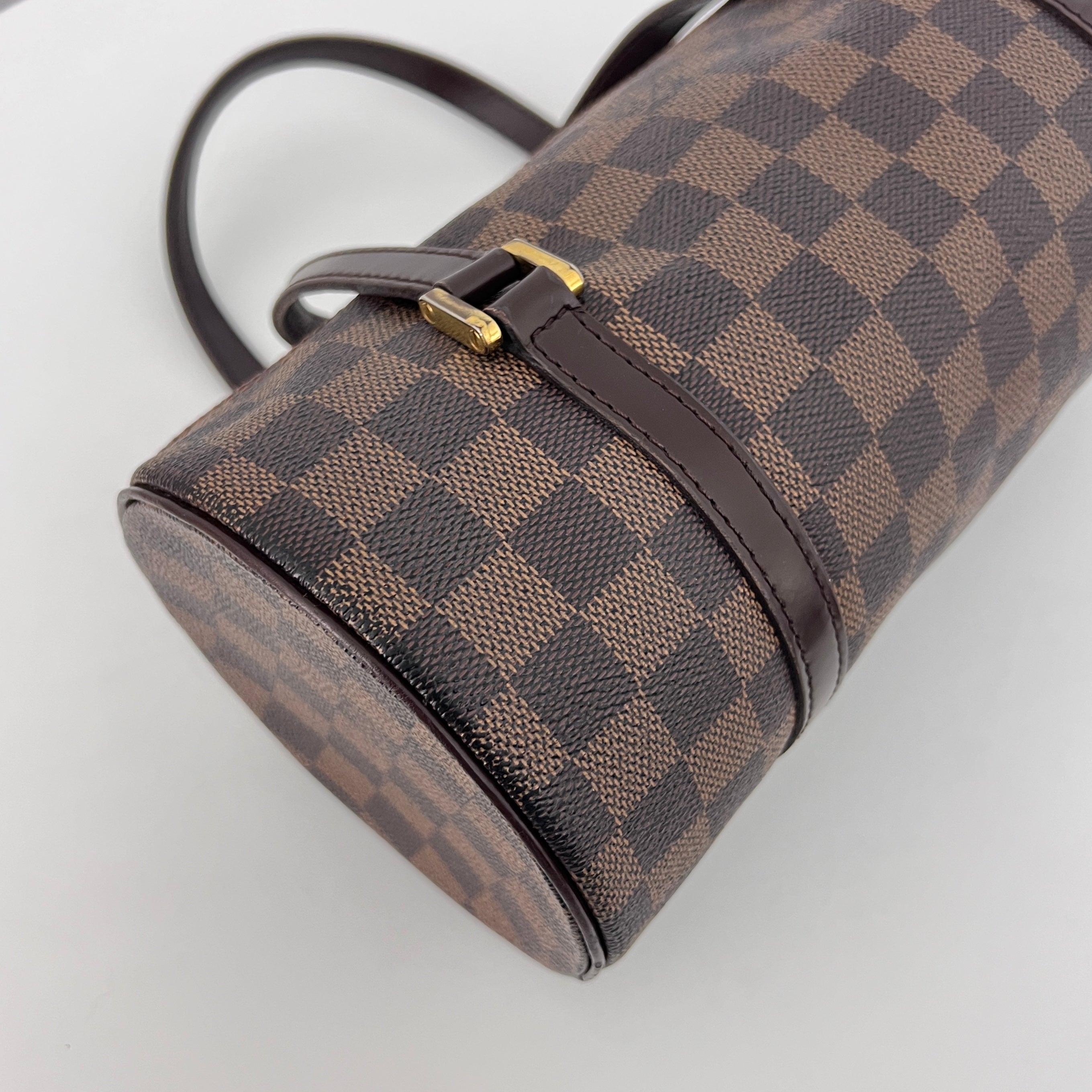 Sac LOUIS VUITTON Papillon toile et cuir marron