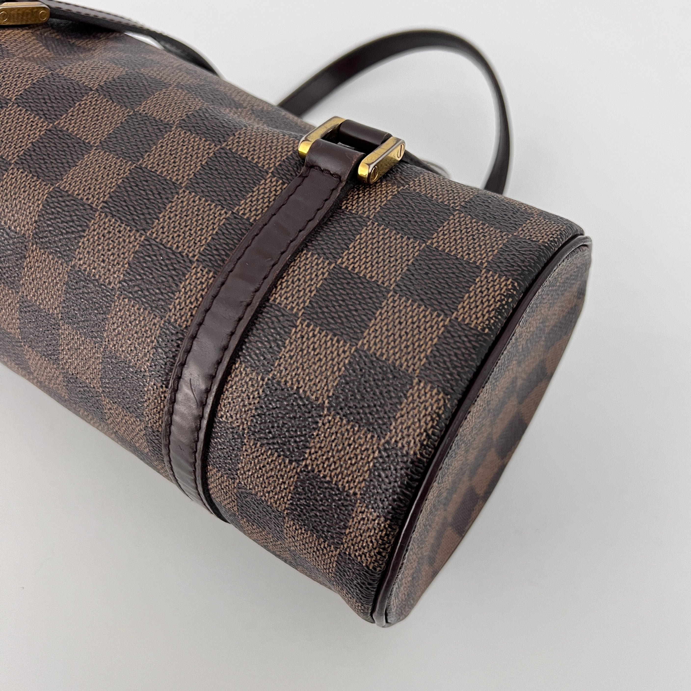 Sac LOUIS VUITTON Papillon toile et cuir marron