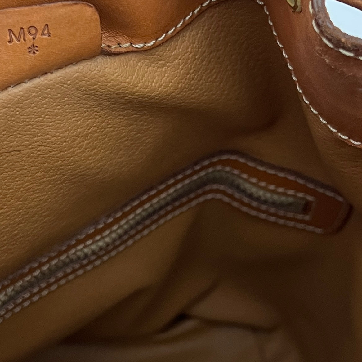 Sac à bandoulière CELINE Seau toile et cuir marron