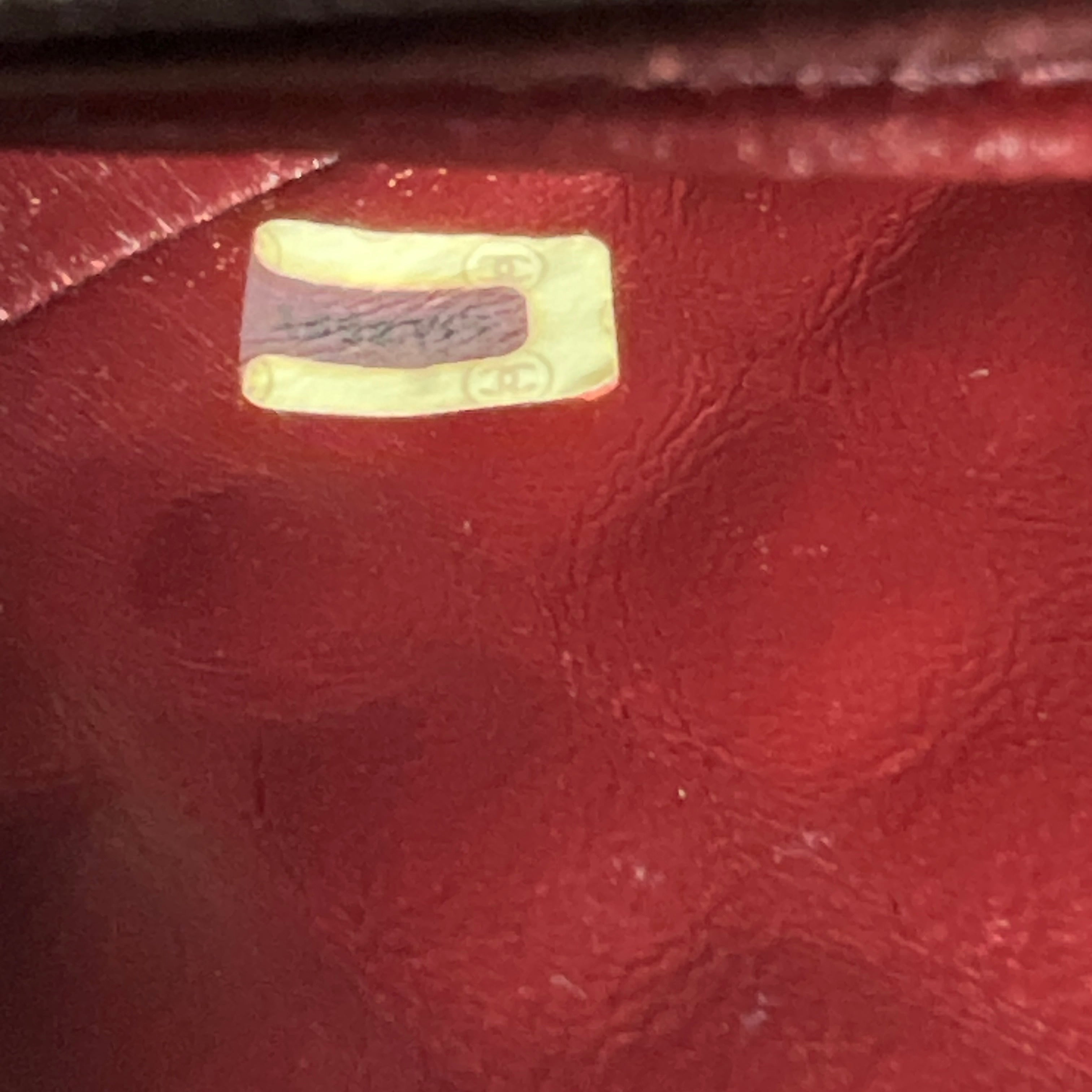 CHANEL Demi Lune shoulder bag in black lambskin