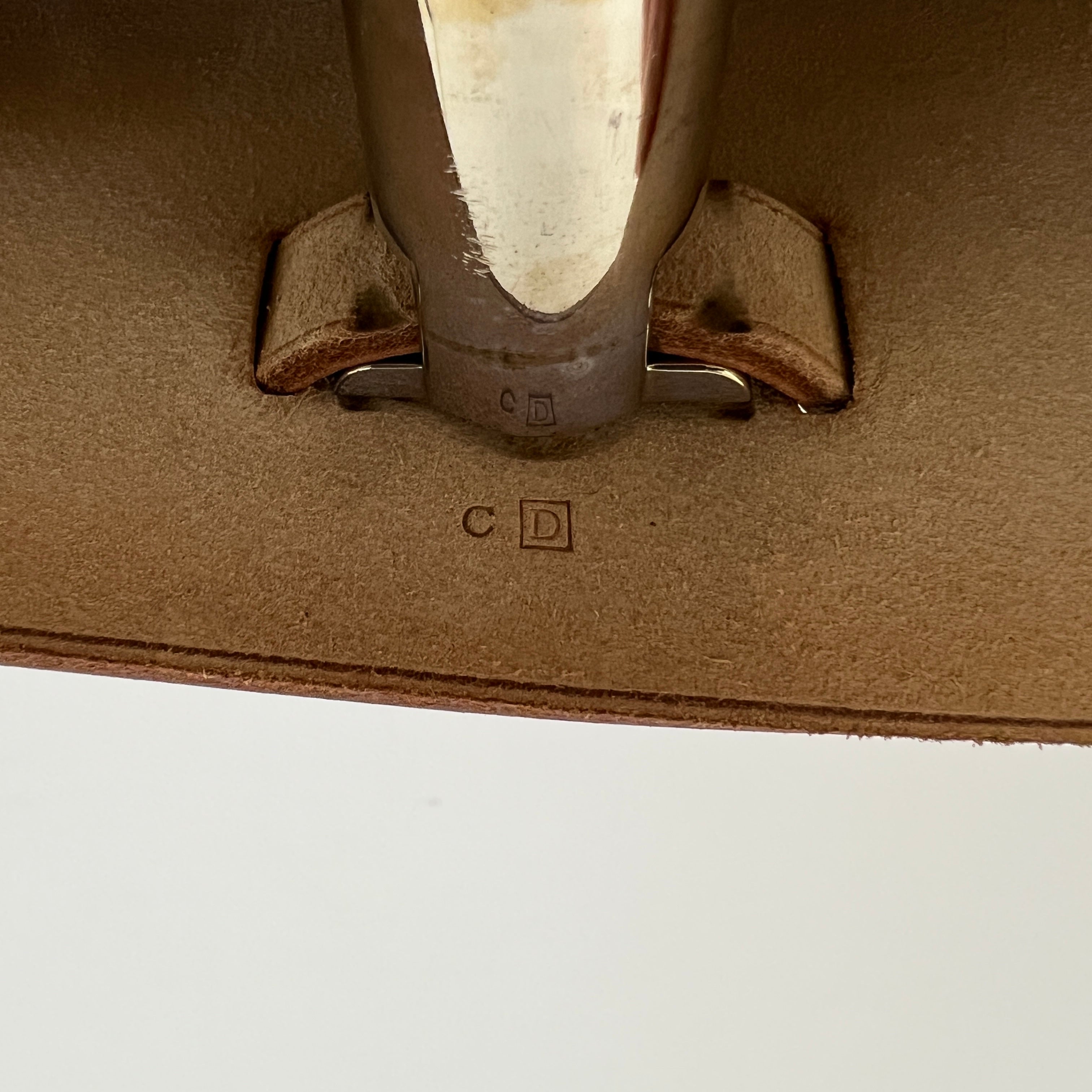Sac HERMÈS Herbag 39 toile et cuir marron