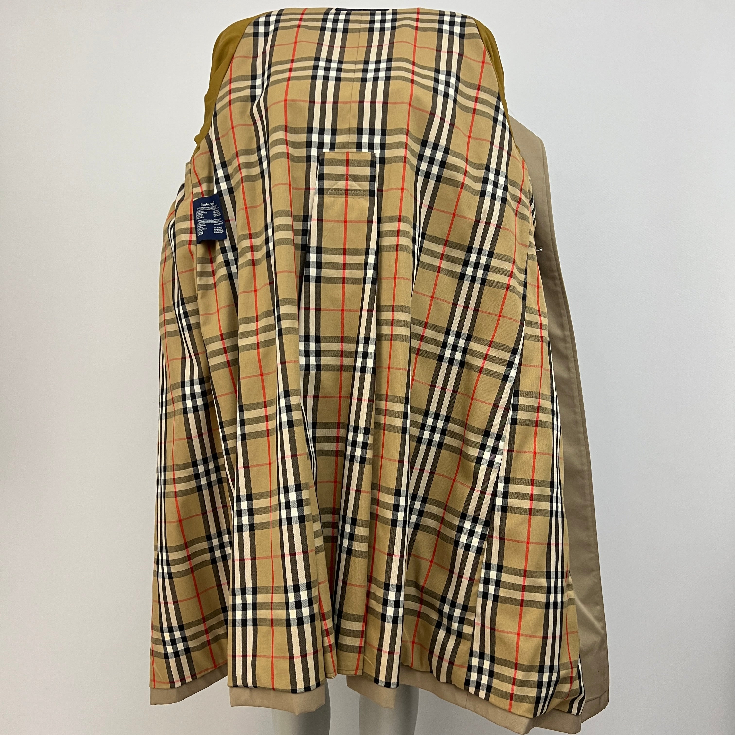 Trench BURBERRY L coton beige