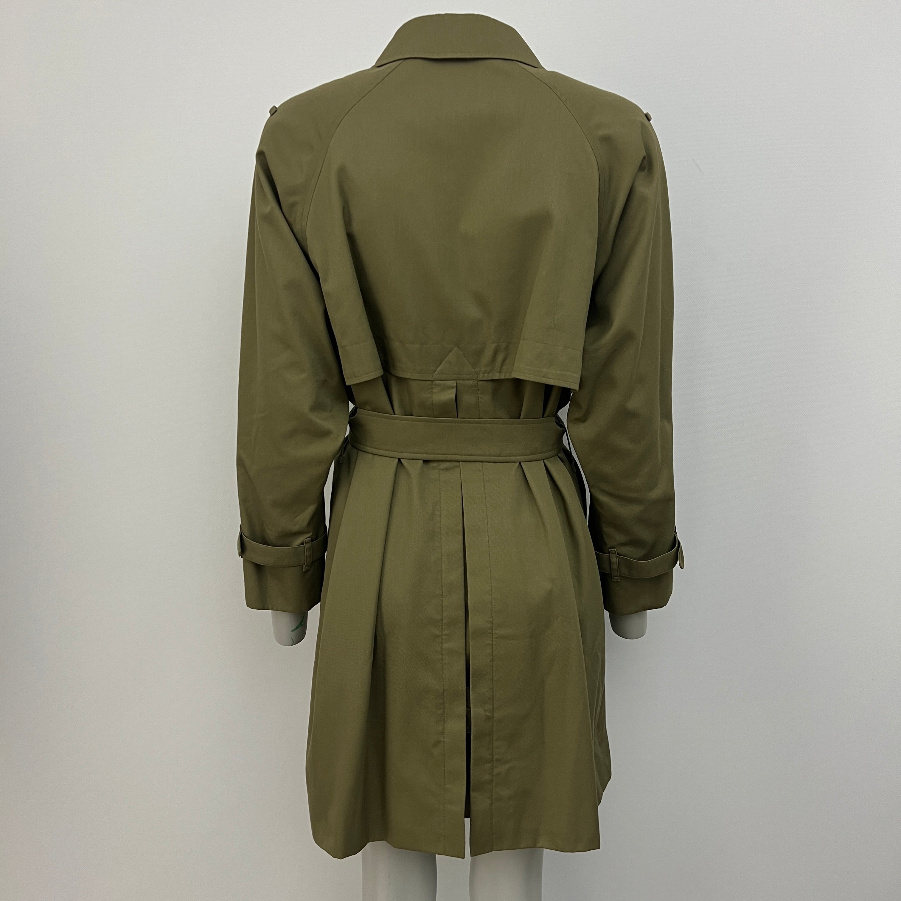 Trench BURBERRY M coton kaki