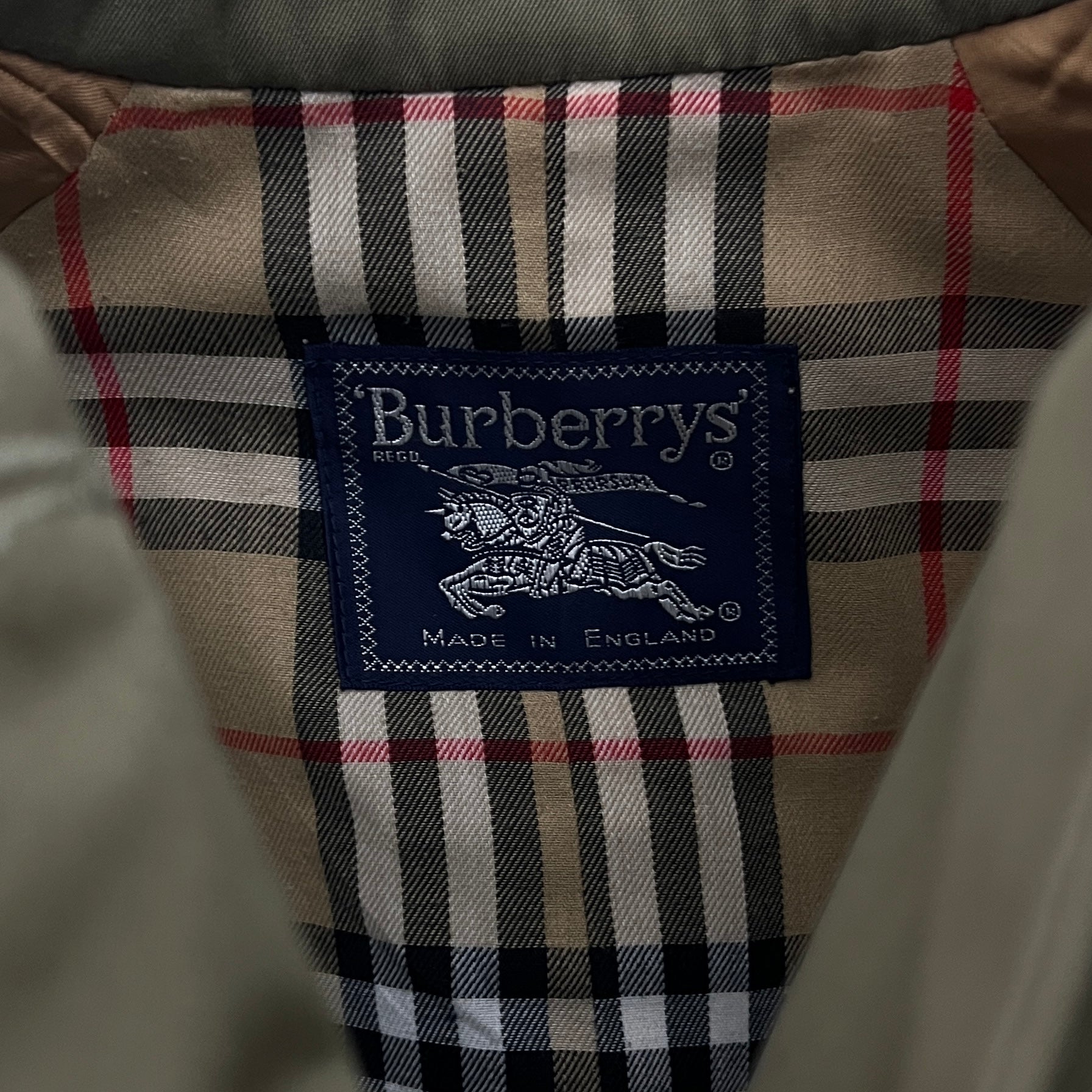 Trench BURBERRY M coton kaki