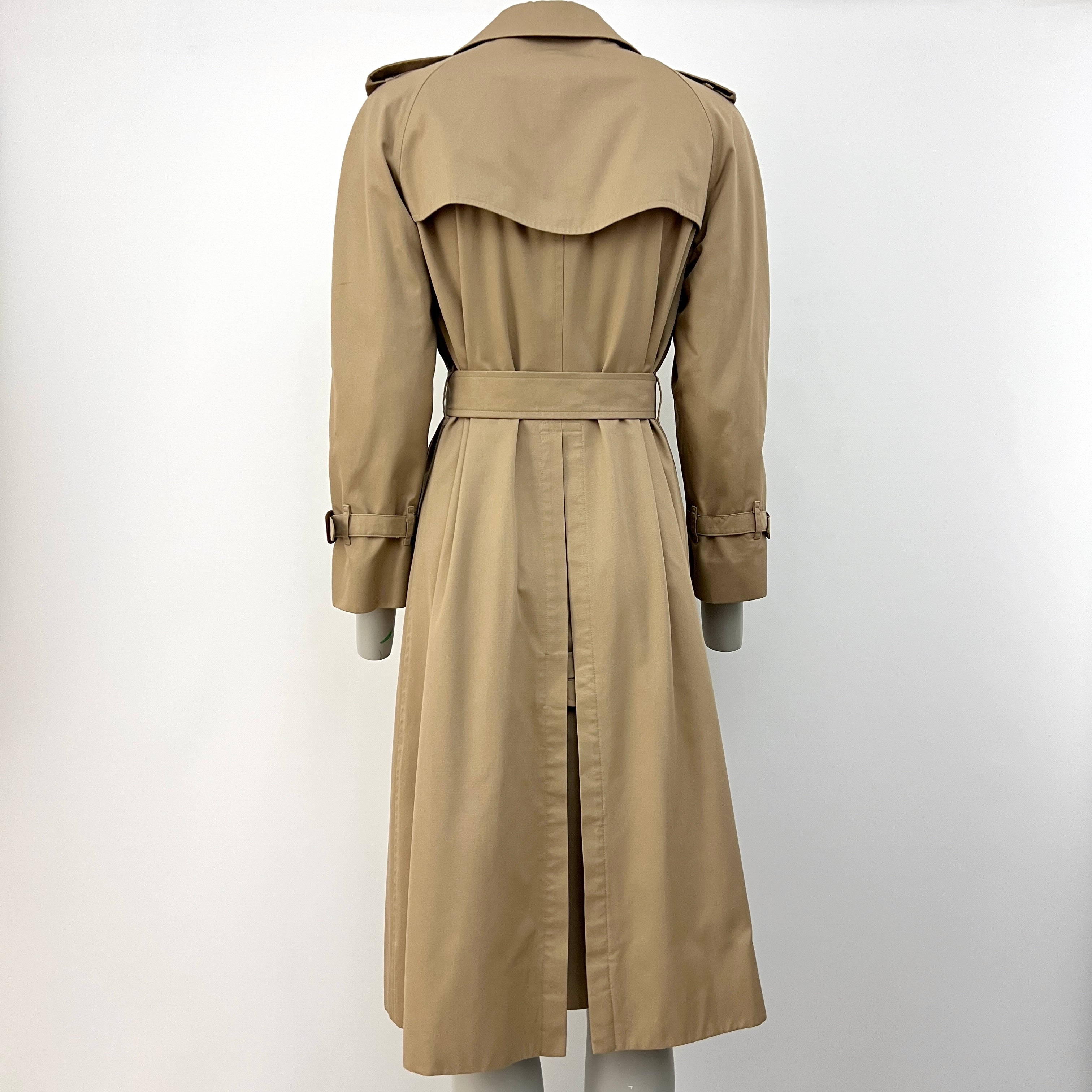 Trench BURBERRY S coton beige