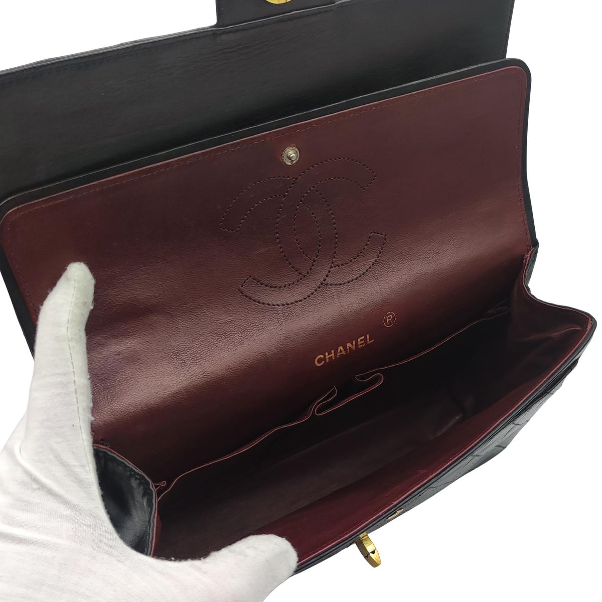 CHANEL Timeless 26 leather handbag Black