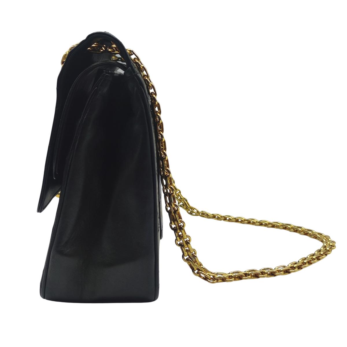 CHANEL Timeless 26 leather handbag Black