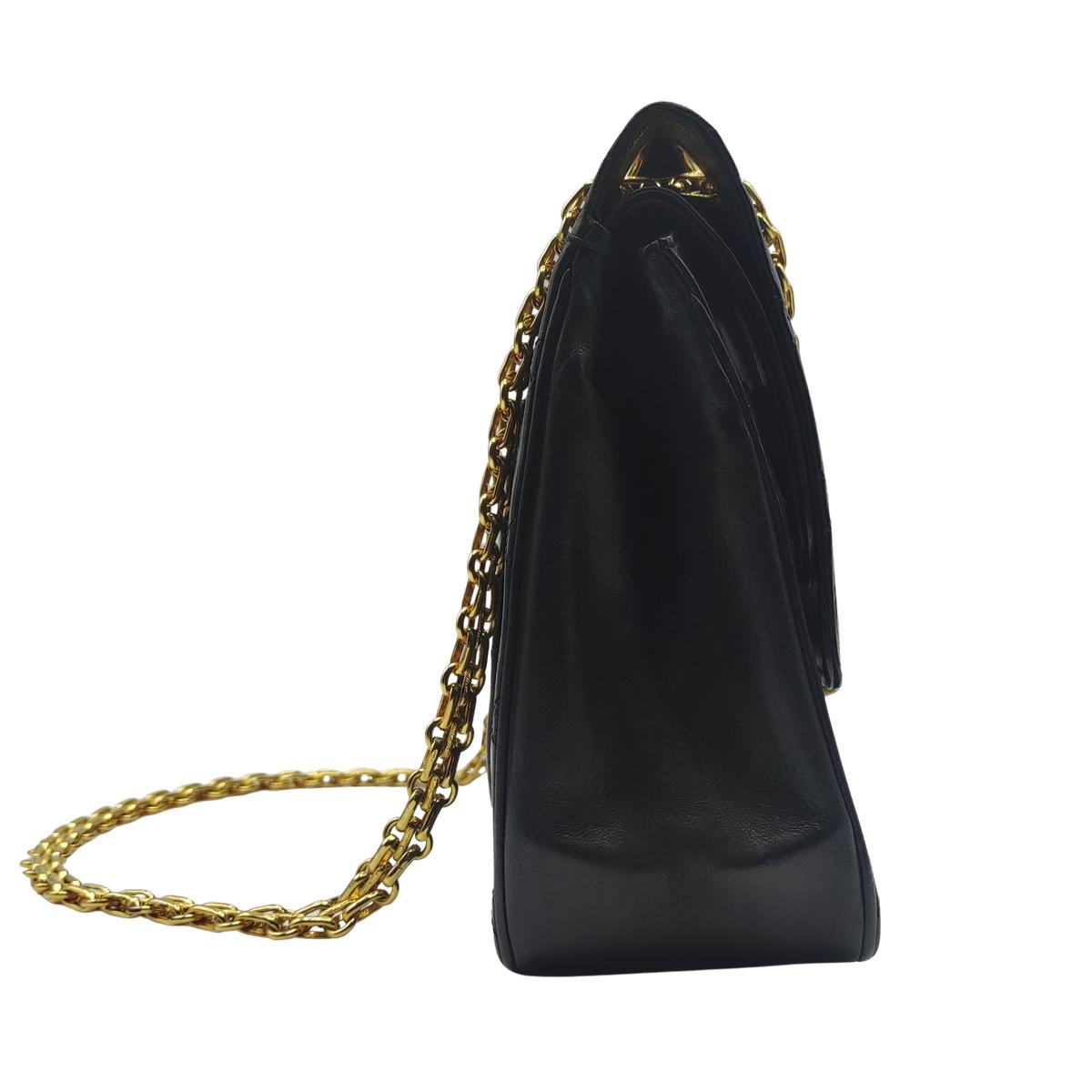 CHANEL Timeless 26 leather handbag Black