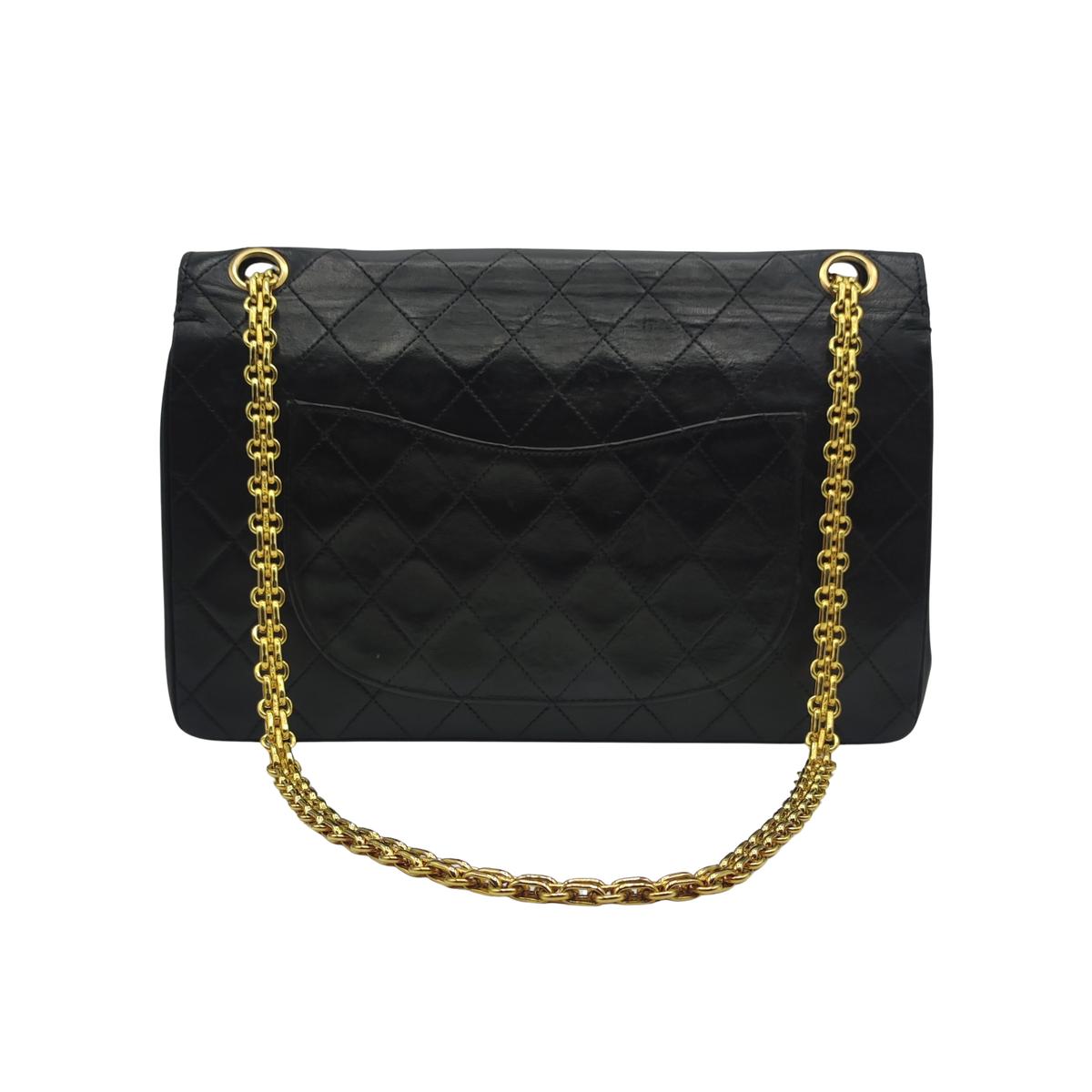 CHANEL Timeless 26 leather handbag Black