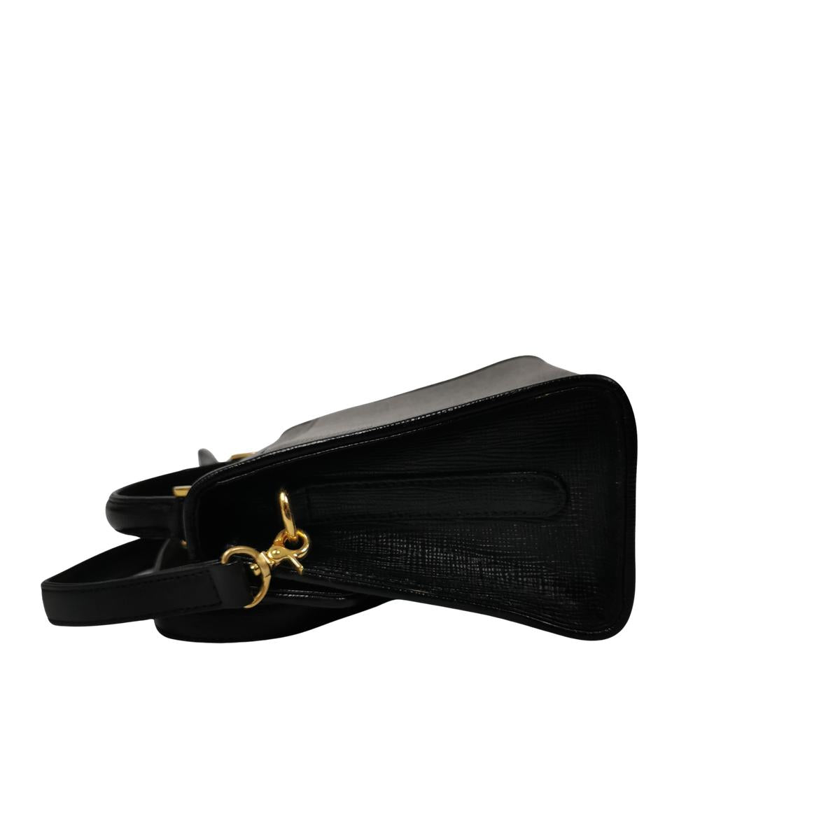 Sac à bandoulière COURREGES 2 way PM cuir Noir