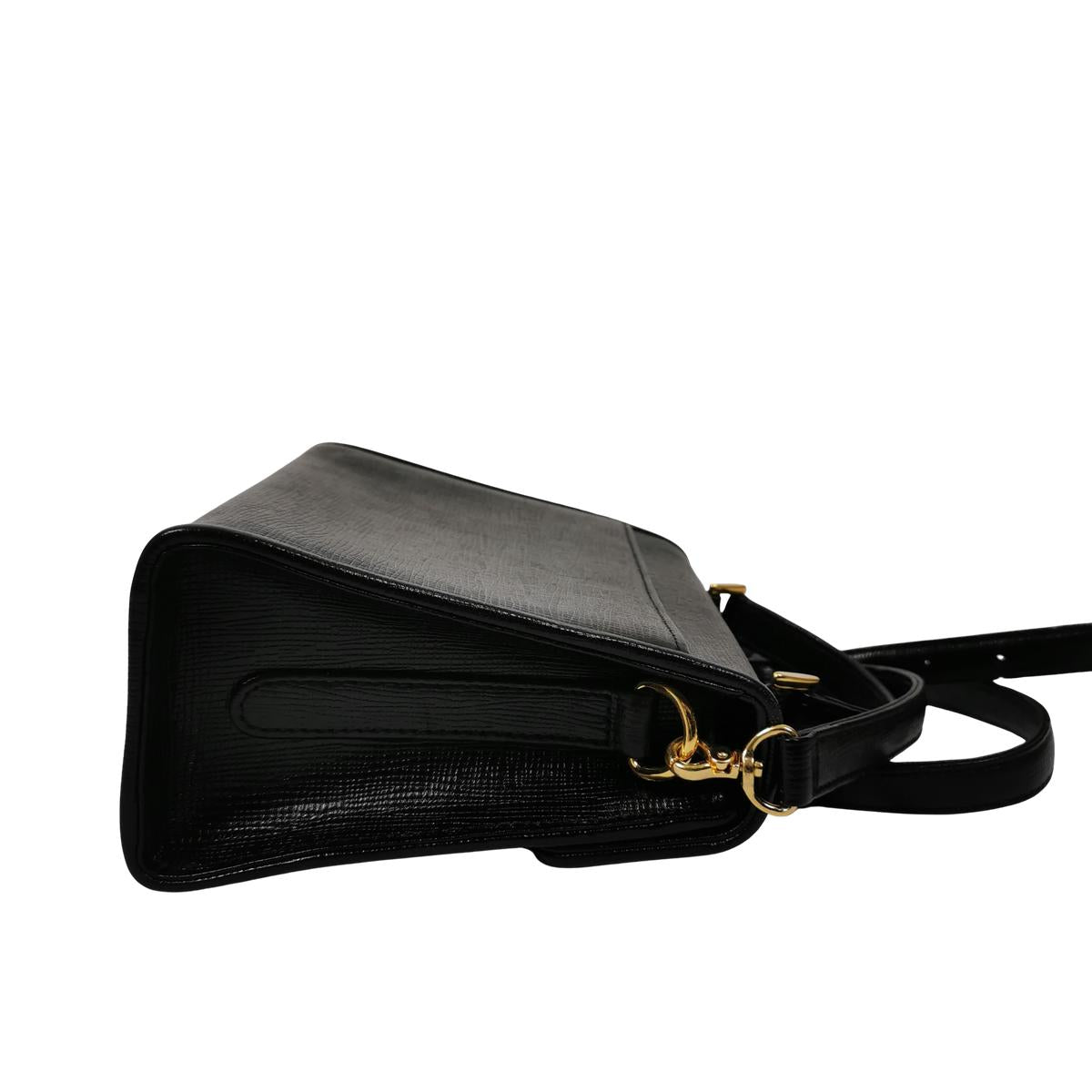 Sac à bandoulière COURREGES 2 way PM cuir Noir