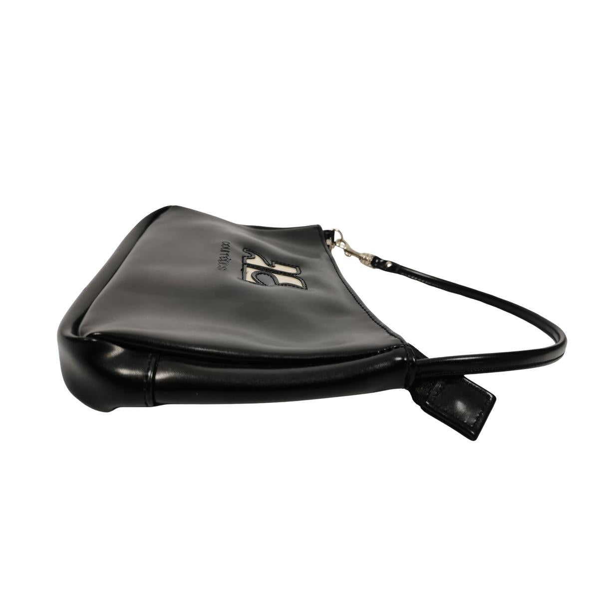 Sac à main COURREGES Baguette vinyle Noir