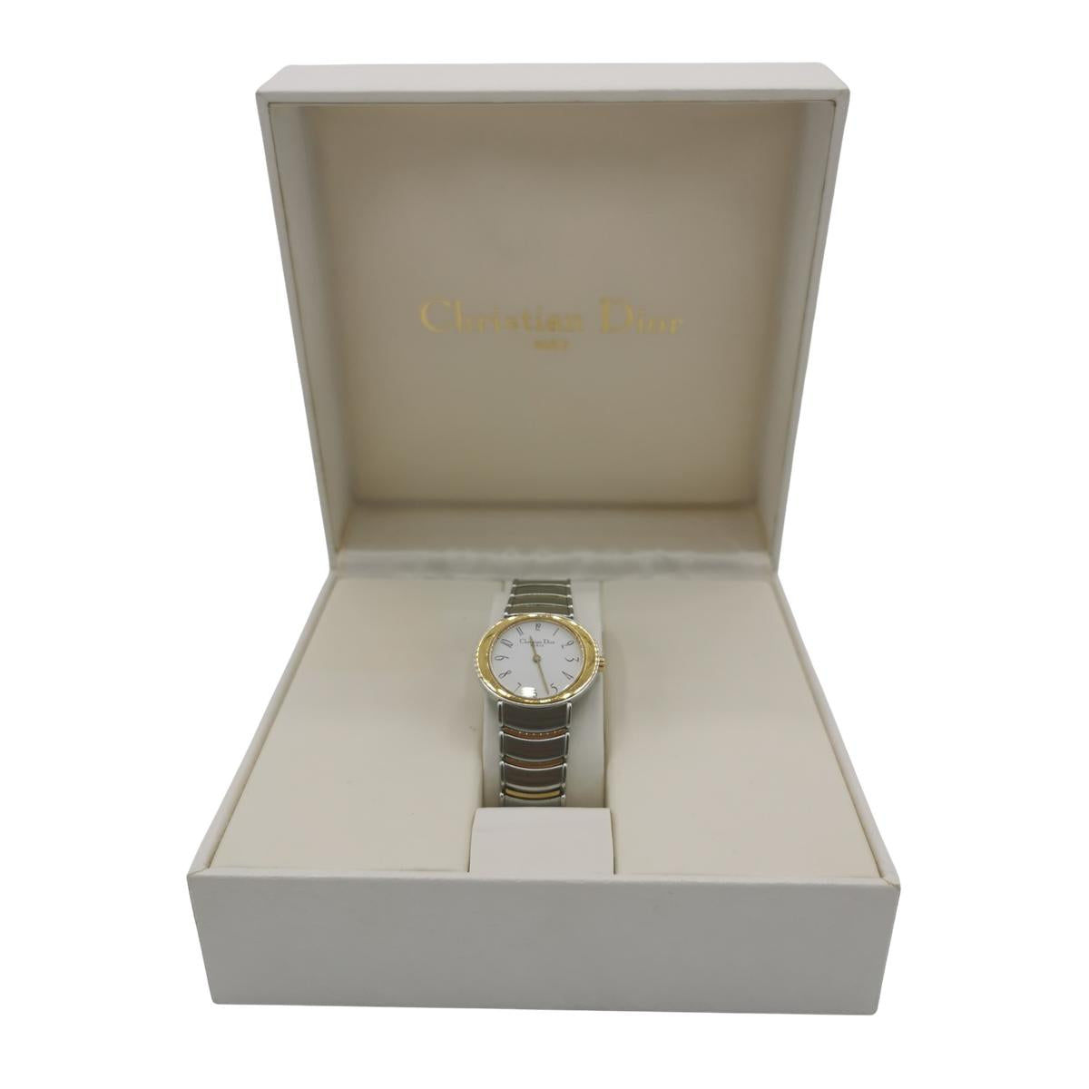 DIOR D 75-200 Two-Tone Watch