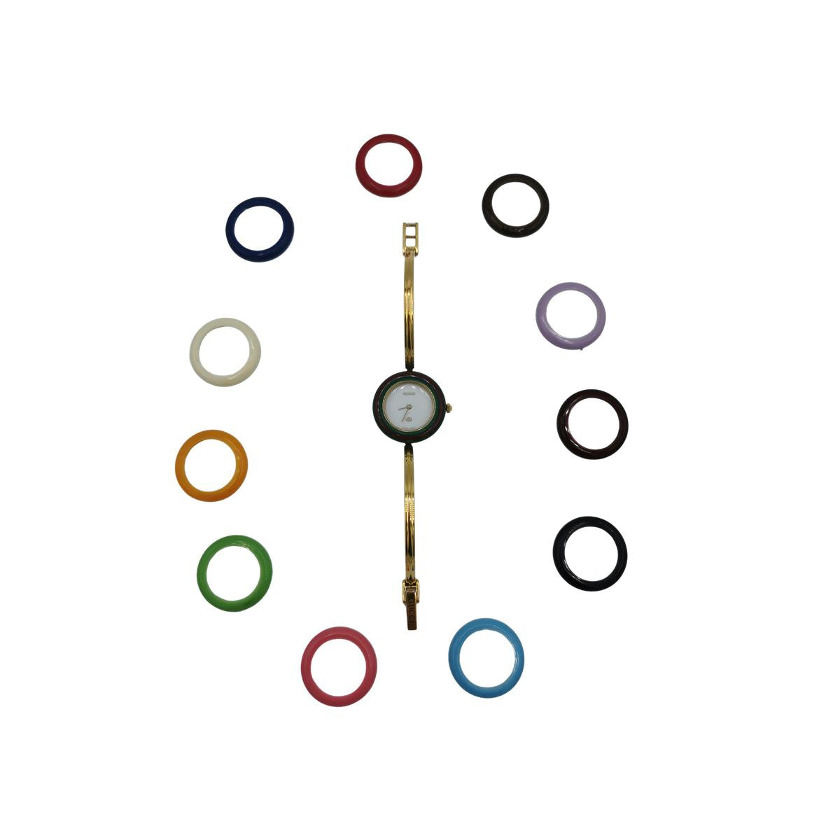 GUCCI Bezel 11/12 Gold Watch