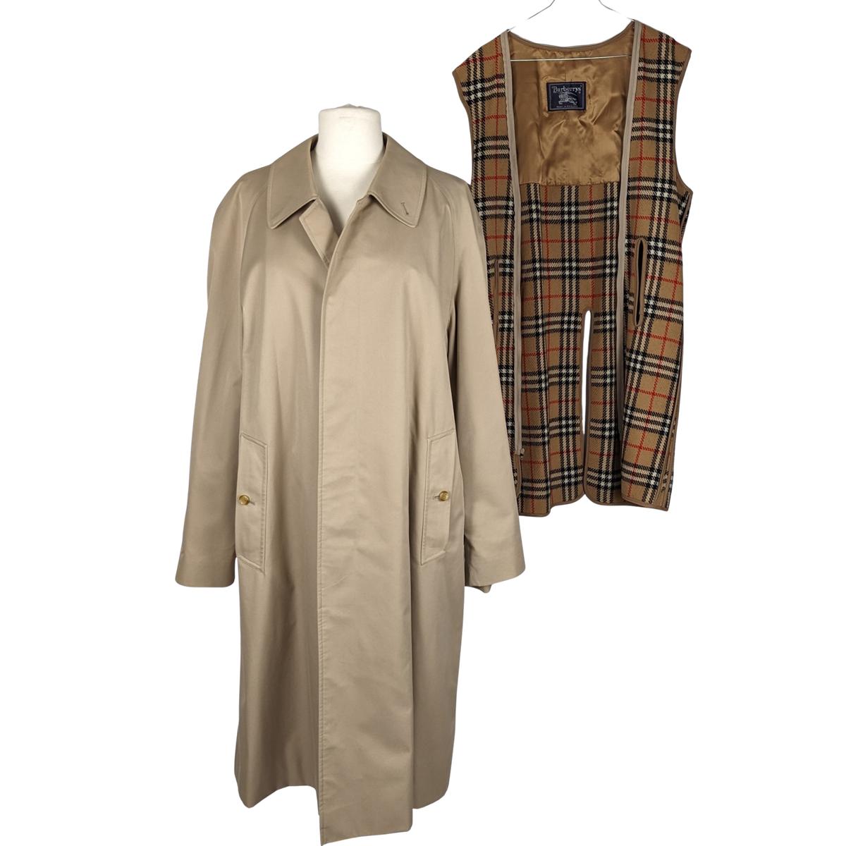 BURBERRY Raincoat L - 40 - Size 3 Cotton