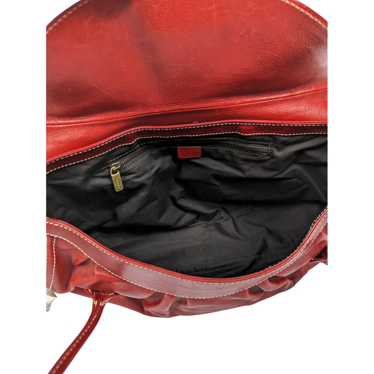 Sac à main CELINE Chouquette cuir Rouge