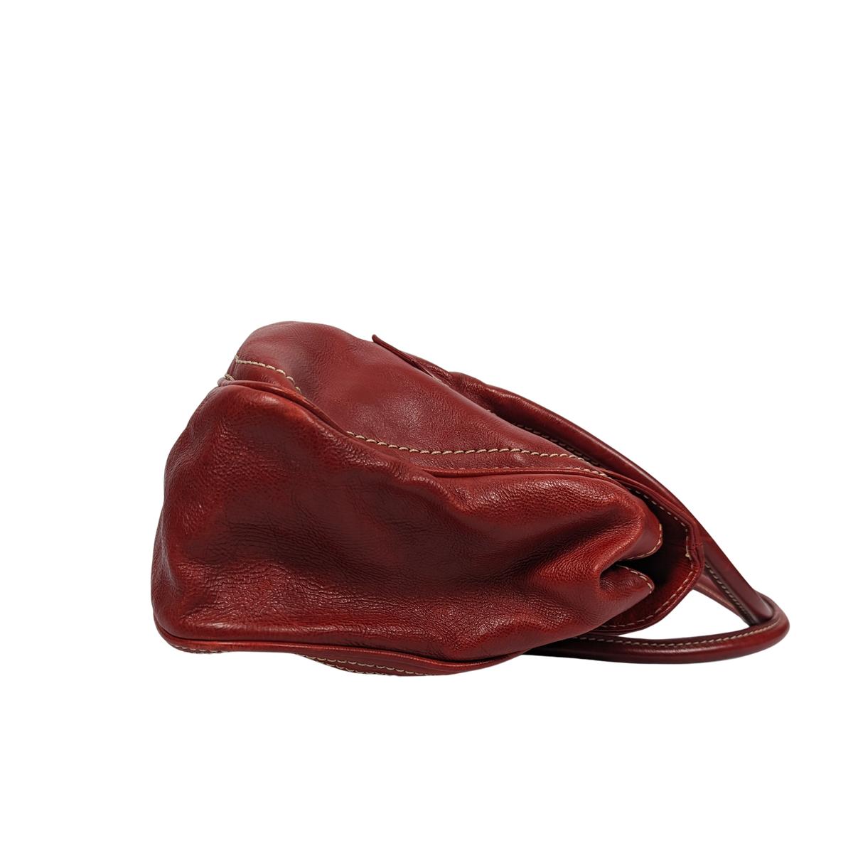 Sac à main CELINE Chouquette cuir Rouge