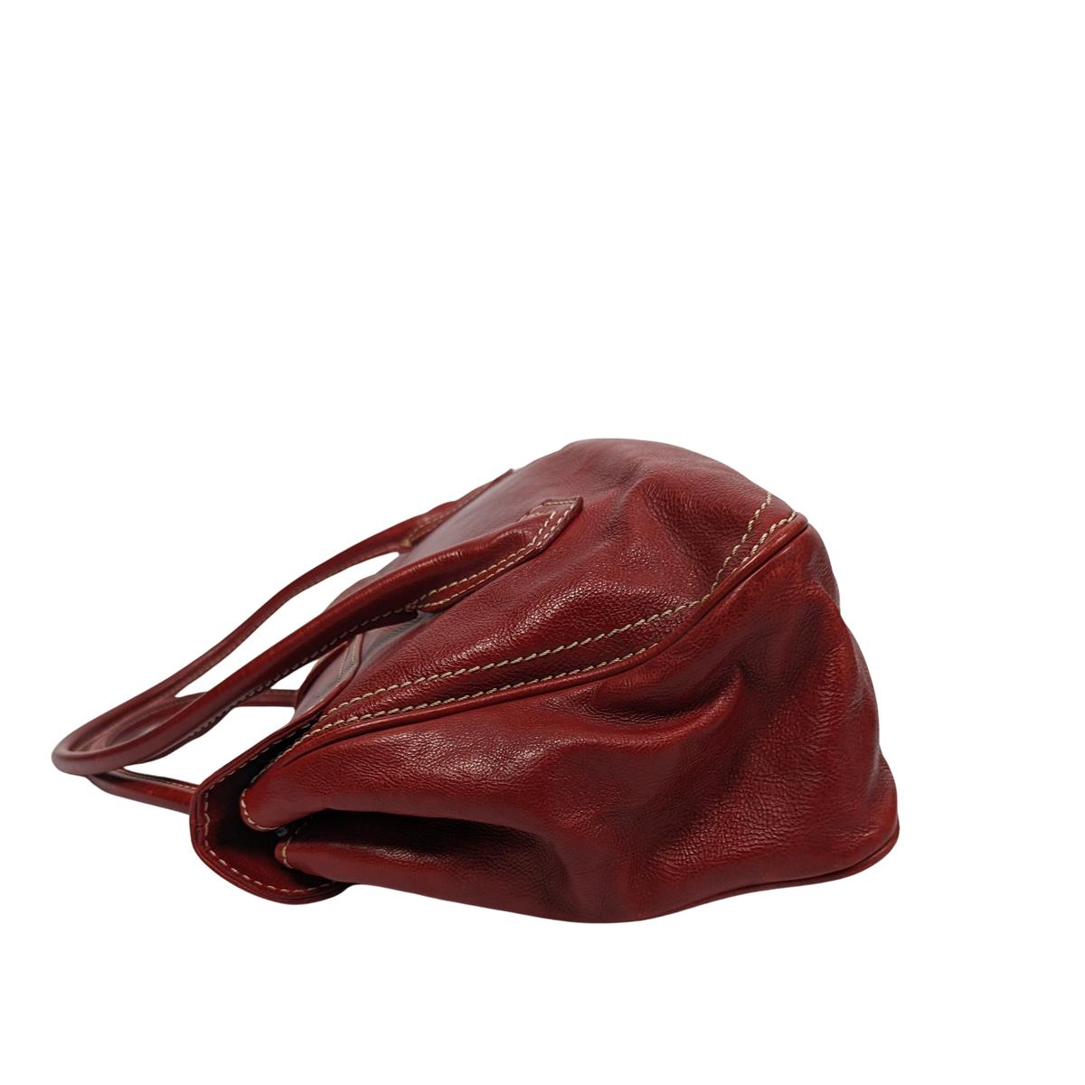Sac à main CELINE Chouquette cuir Rouge