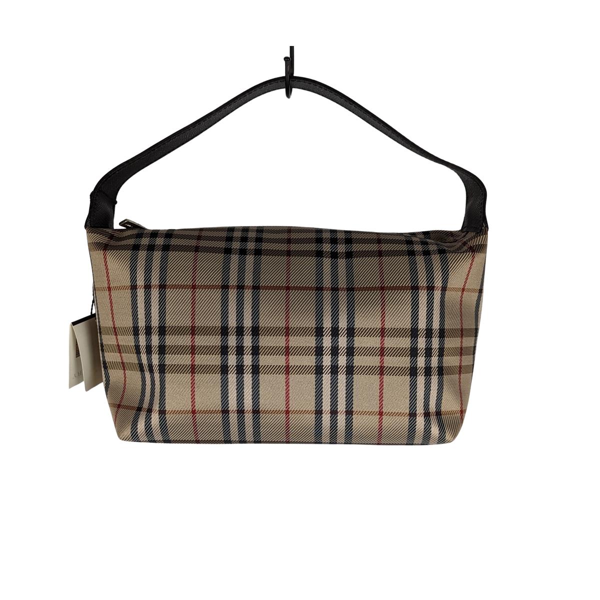 Sac à main BURBERRY House Check toile et cuir Beige S072401