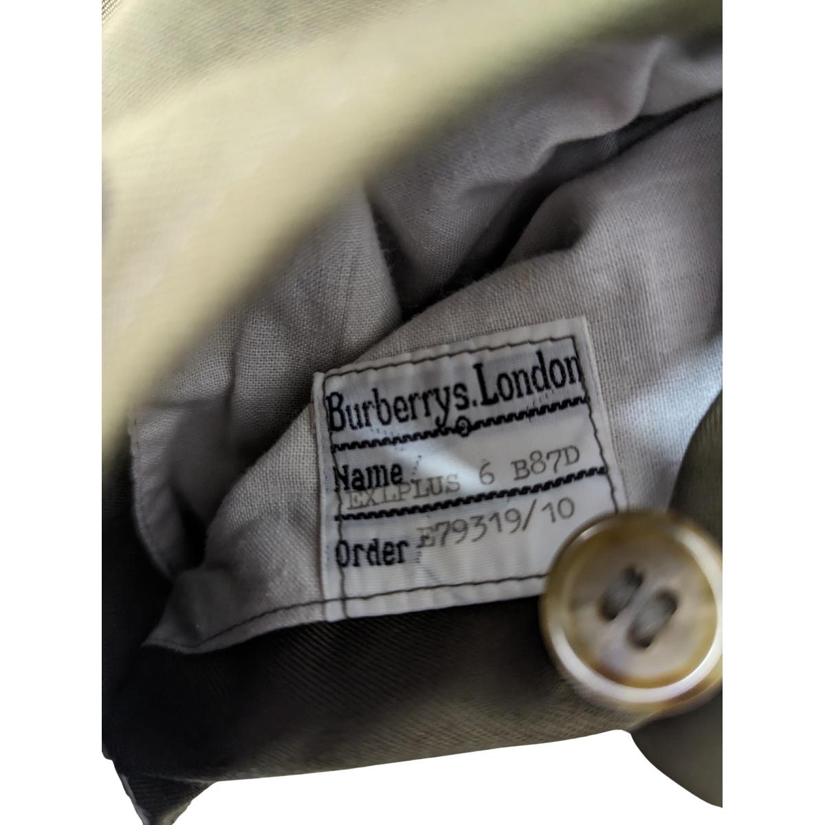 Trench Coat BURBERRY M - 38 - T.2 Cotton