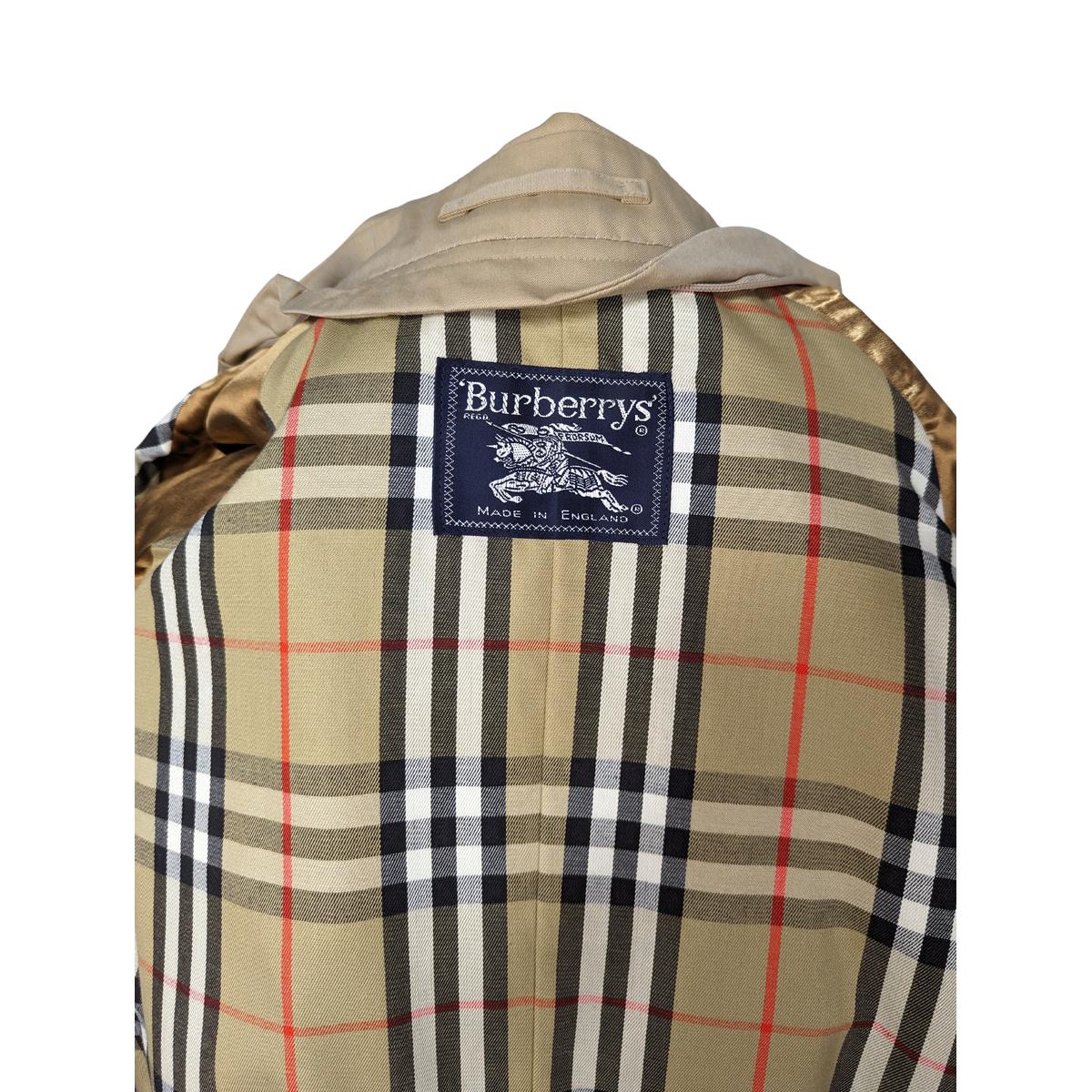 Trench Coat BURBERRY S - 36 - T.1 Chelsea Coton