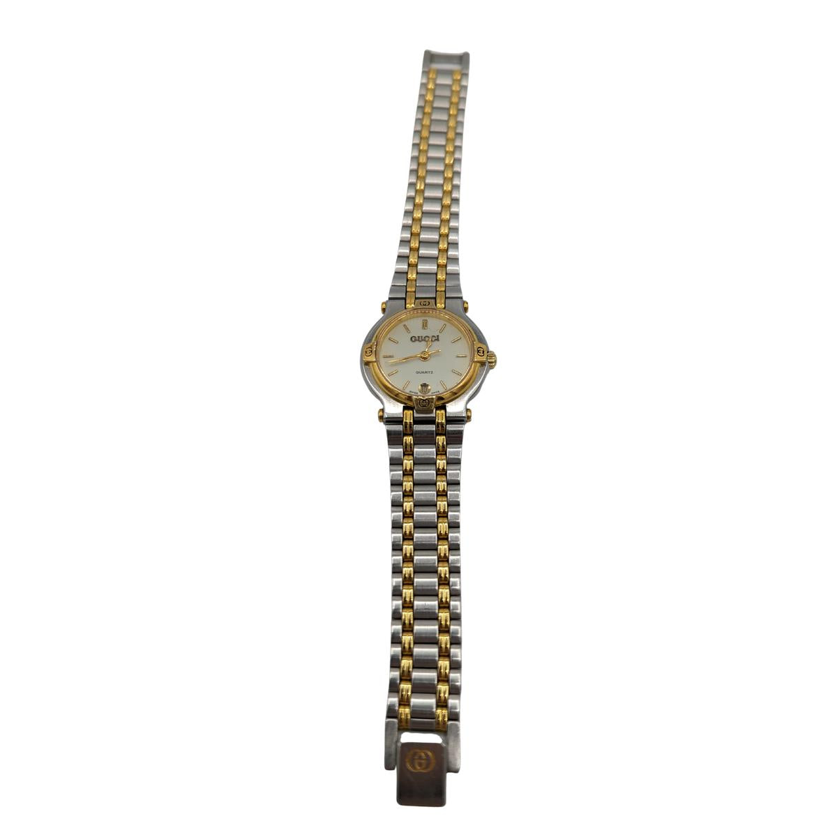 Montre GUCCI 9000L Bicolore
