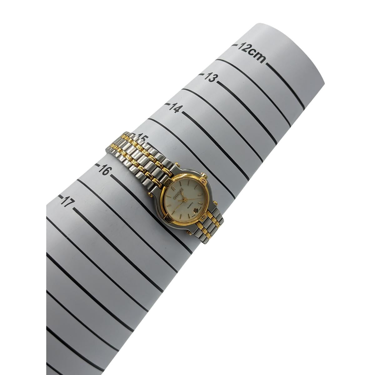 GUCCI 9000L Two-Tone Watch