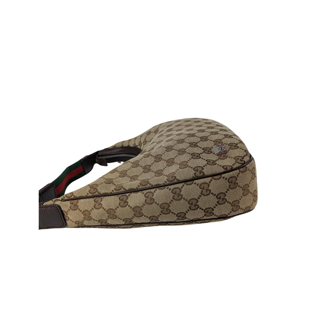 Sac à main GUCCI GG Ophidia toile Marron