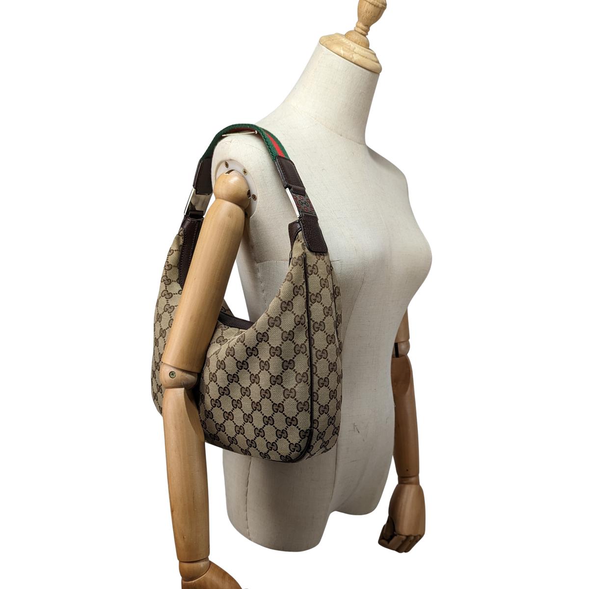 GUCCI GG Ophidia canvas handbag Brown