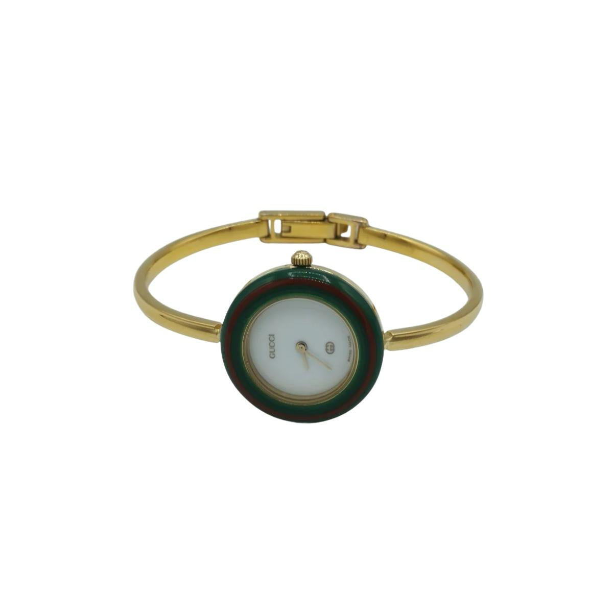 GUCCI Bezel 11/12 Gold Watch